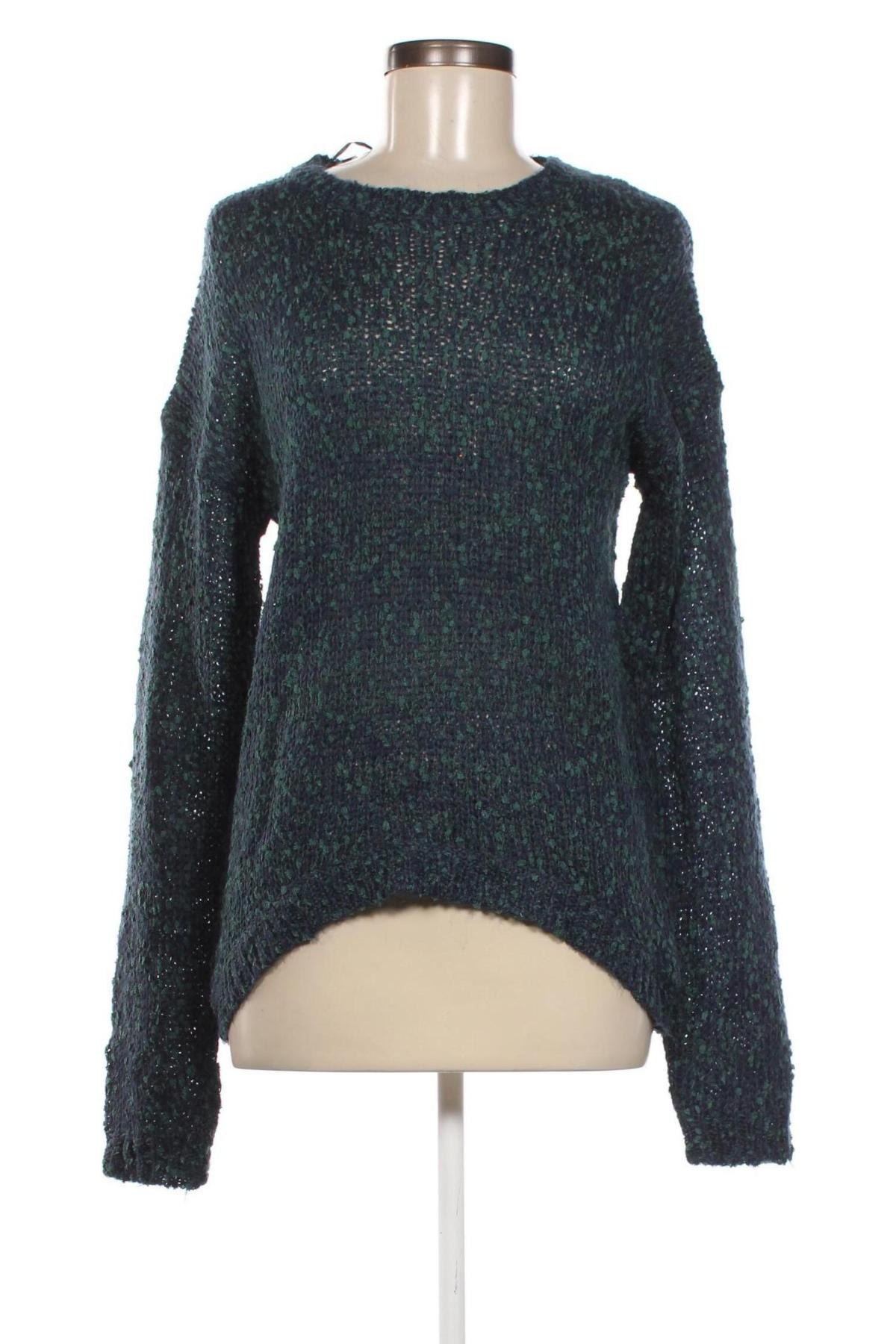 Дамски пуловер Moodo, Размер L, Цвят Зелен, Цена 21,75 лв.