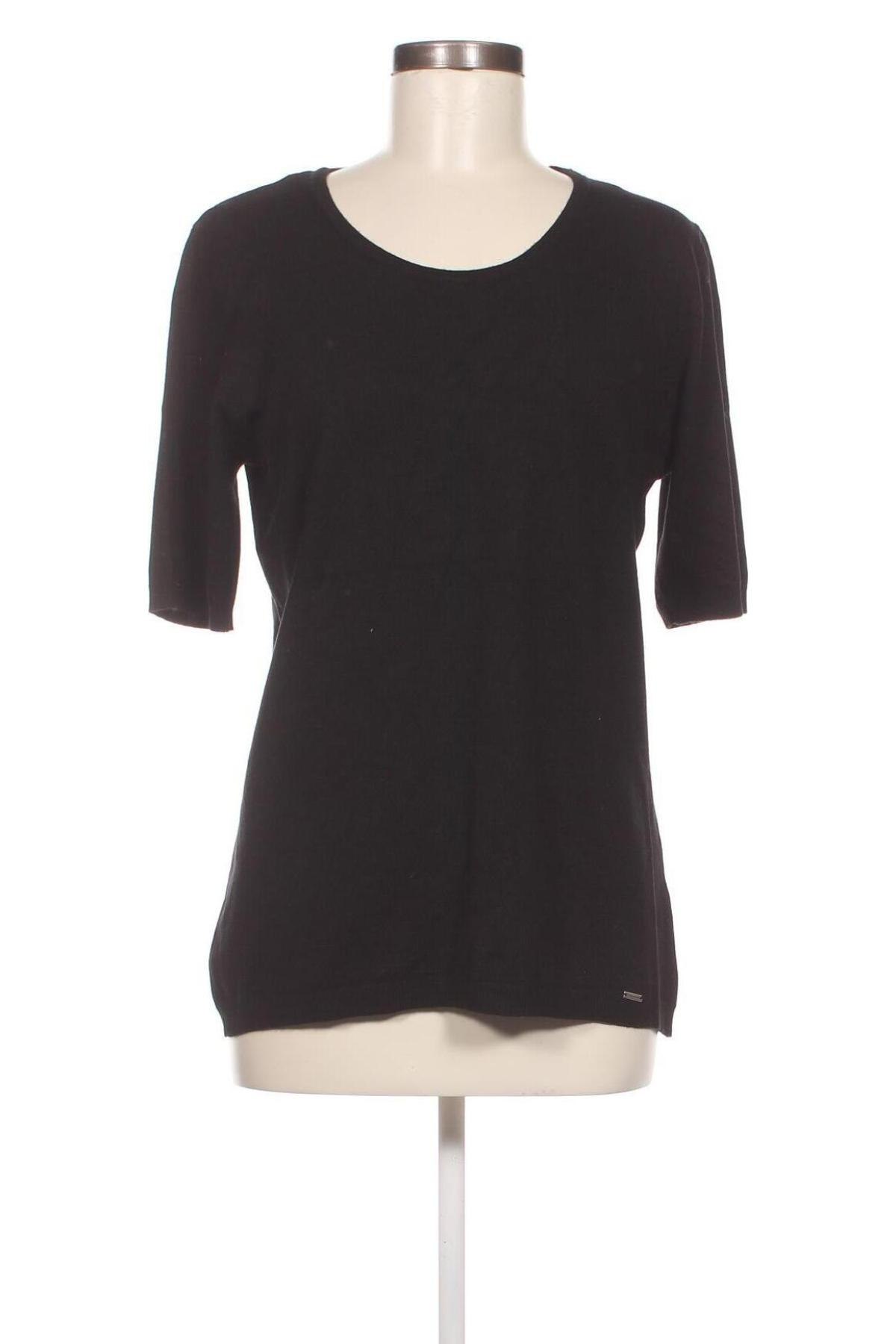 Дамски пуловер More & More, Размер L, Цвят Черен, Цена 13,20 лв.