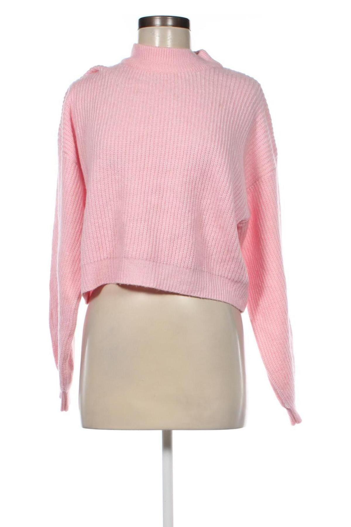 Дамски пуловер Nly Trend, Размер M, Цвят Розов, Цена 7,25 лв.