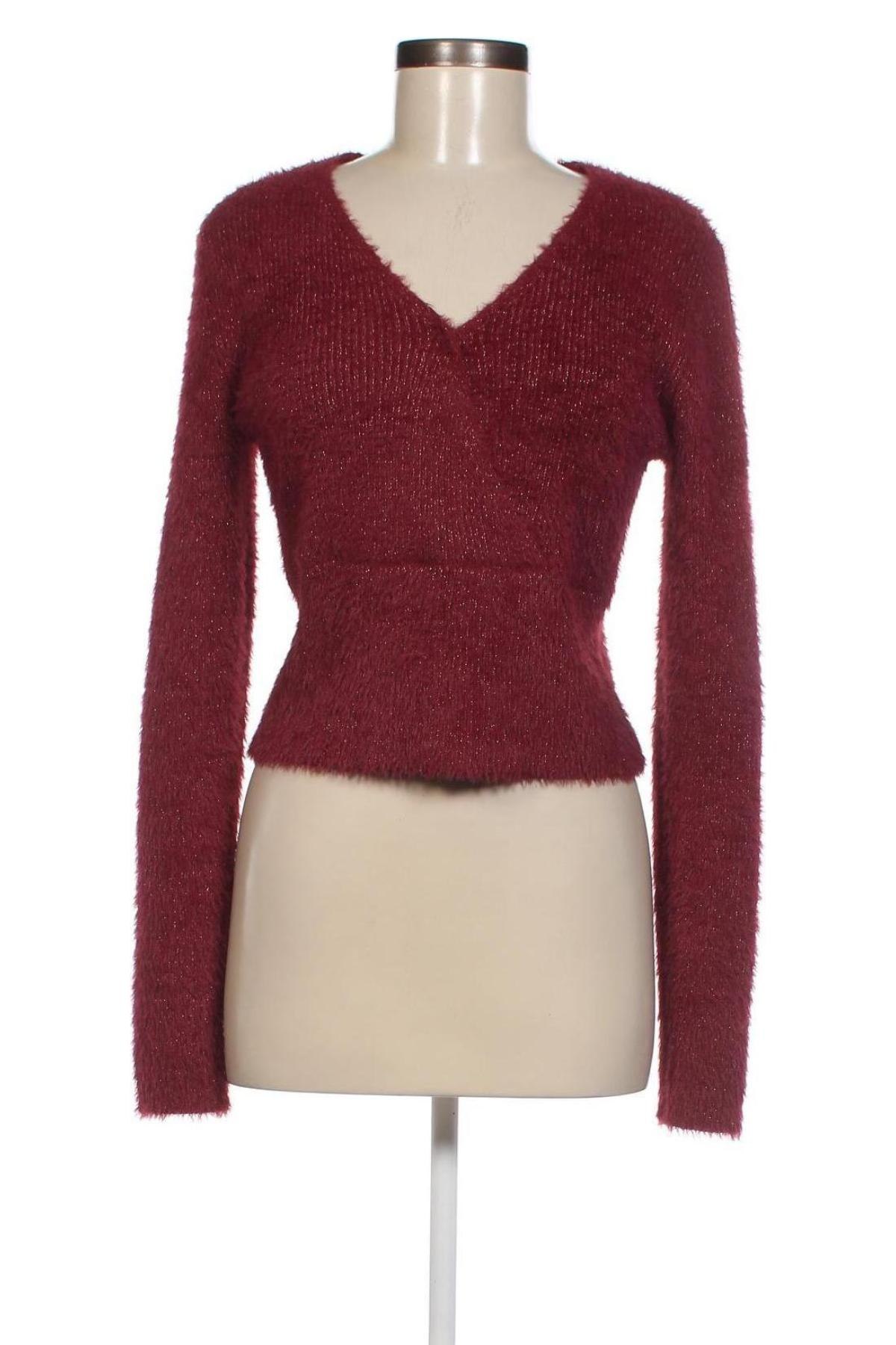 Дамски пуловер Nobo, Размер L, Цвят Червен, Цена 7,25 лв.