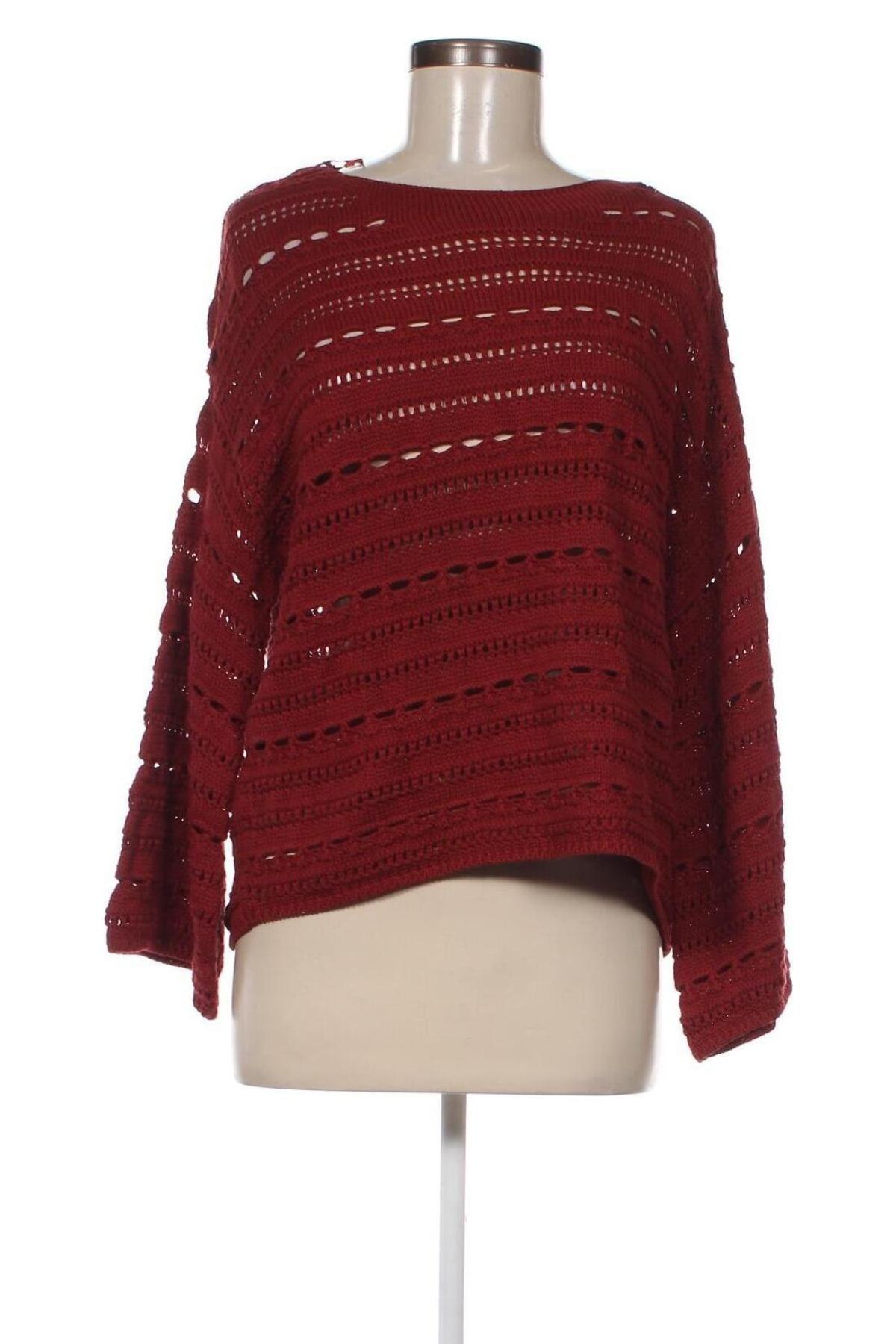 Γυναικείο πουλόβερ Piazza Italia, Μέγεθος S, Χρώμα Κόκκινο, Τιμή 8,54 €