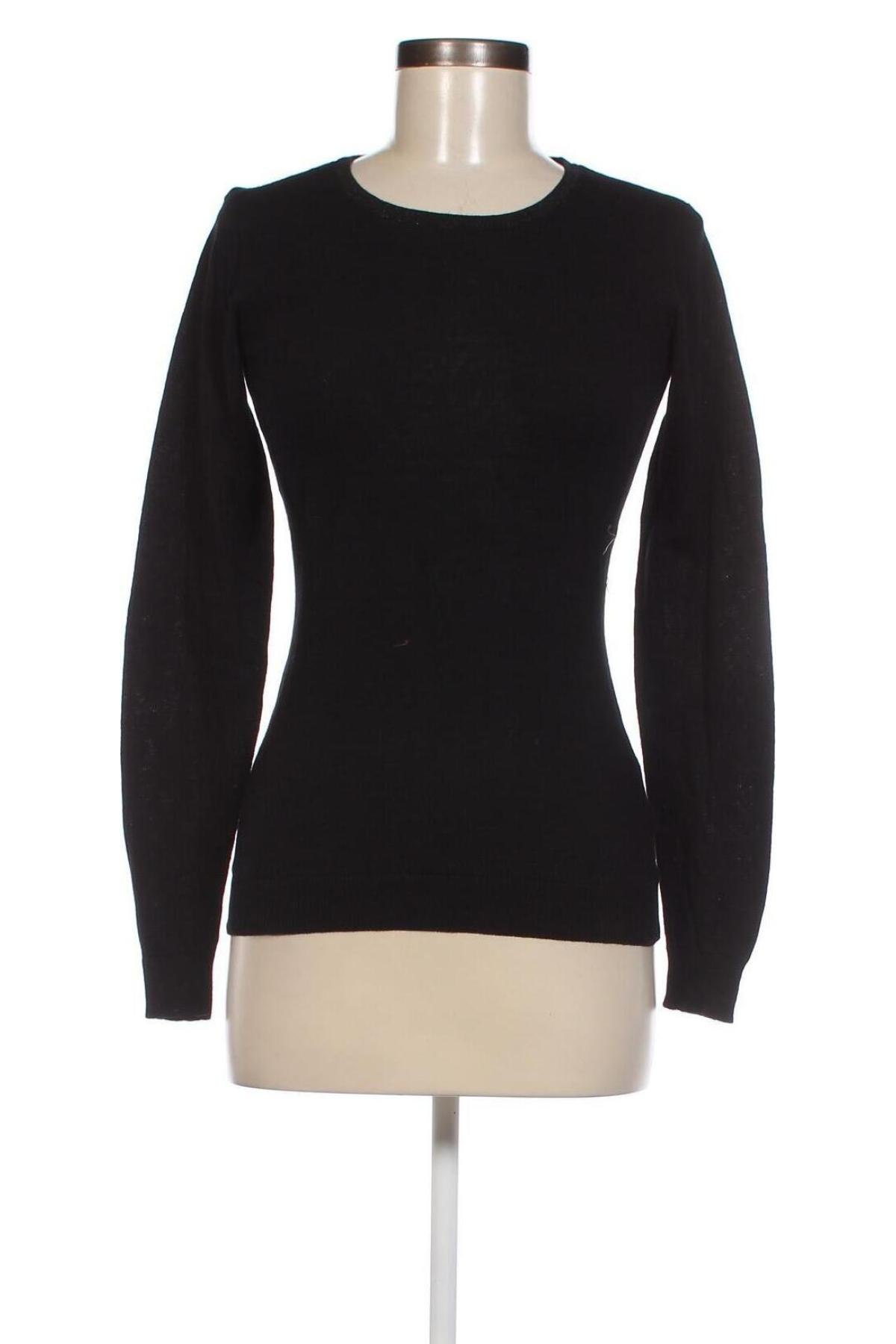 Дамски пуловер Piazza Italia, Размер S, Цвят Черен, Цена 12,42 лв.