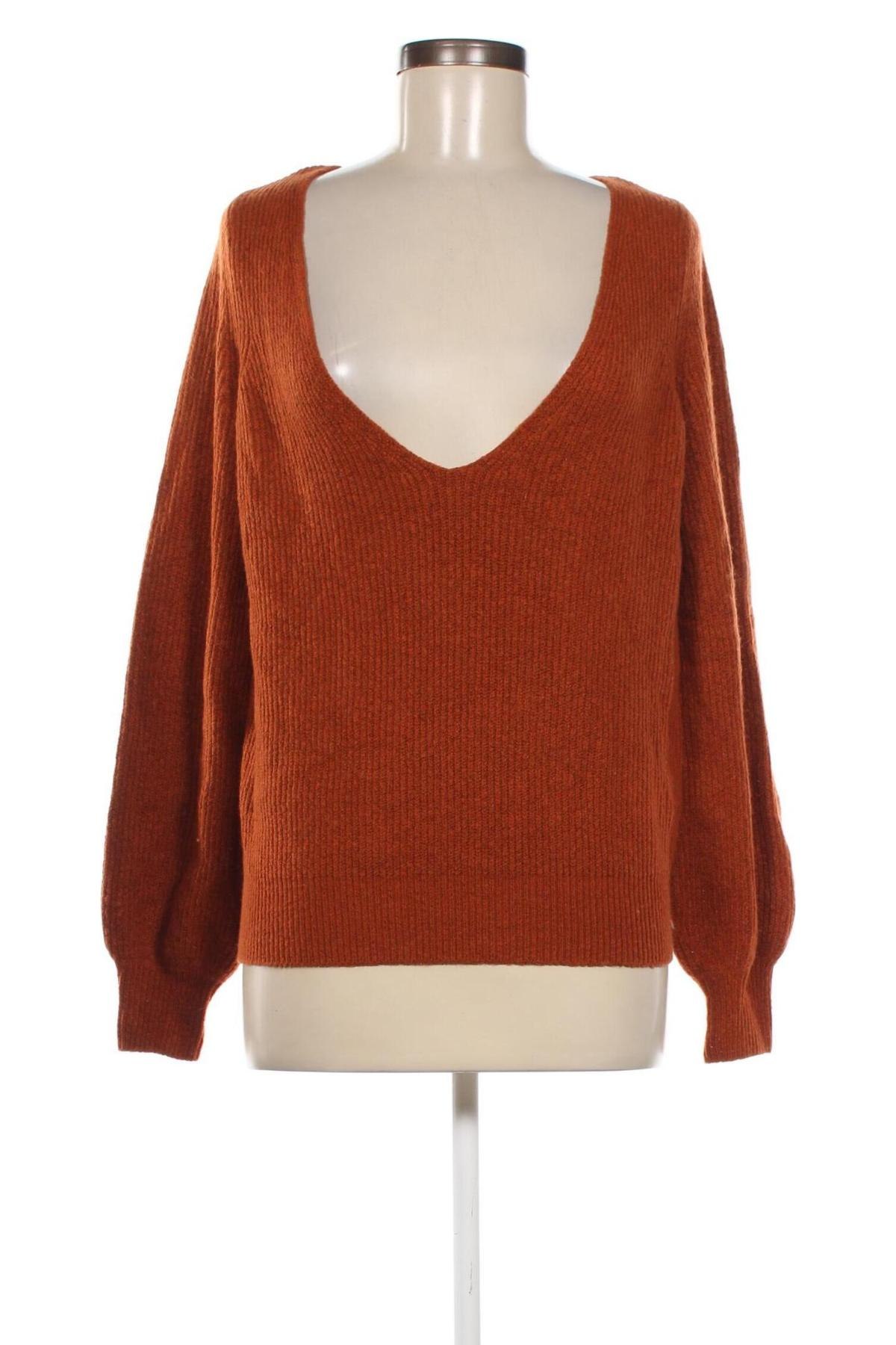 Дамски пуловер Review, Размер XS, Цвят Кафяв, Цена 7,25 лв.