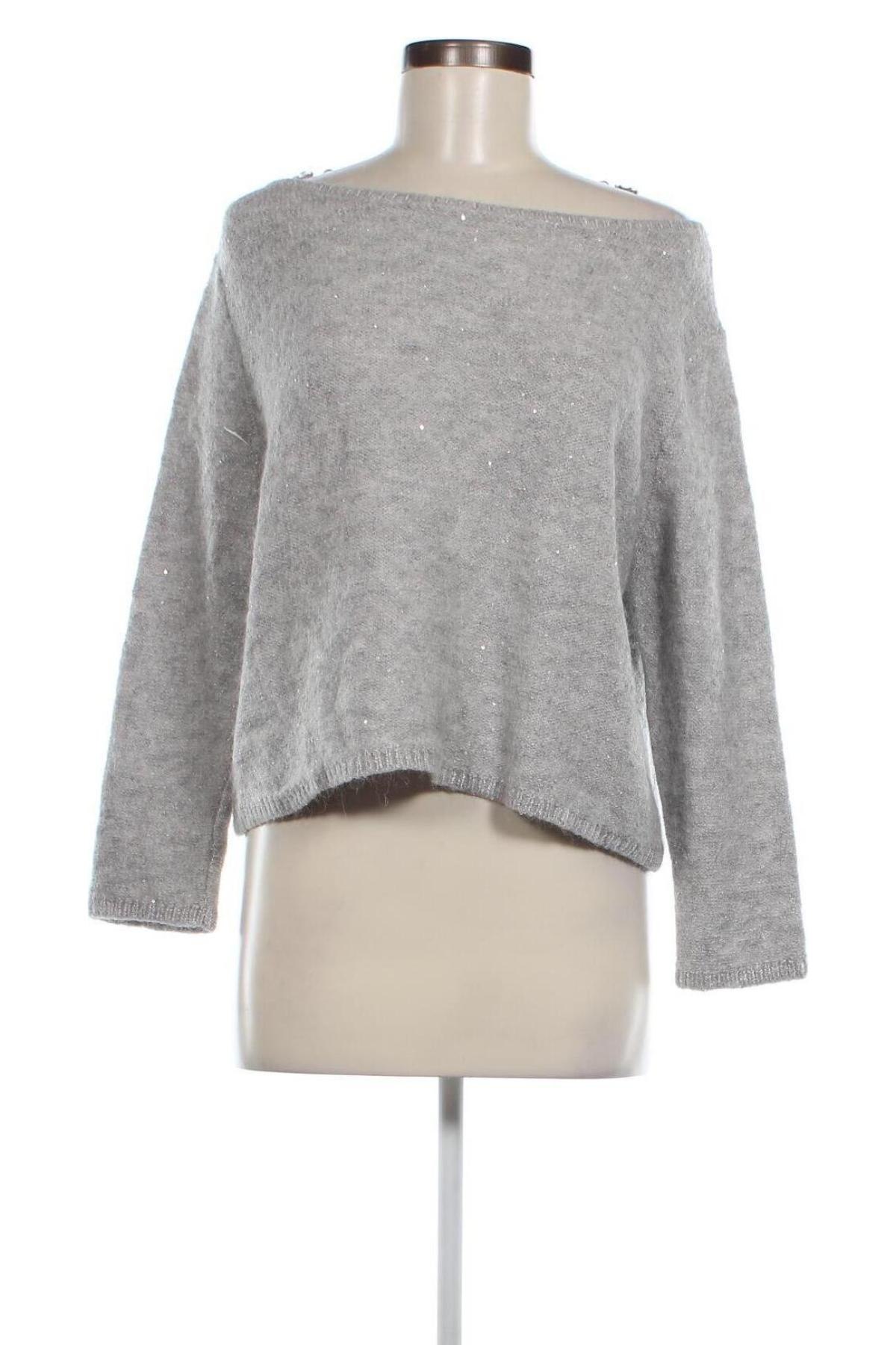 Γυναικείο πουλόβερ S.Oliver, Μέγεθος L, Χρώμα Γκρί, Τιμή 18,39 €