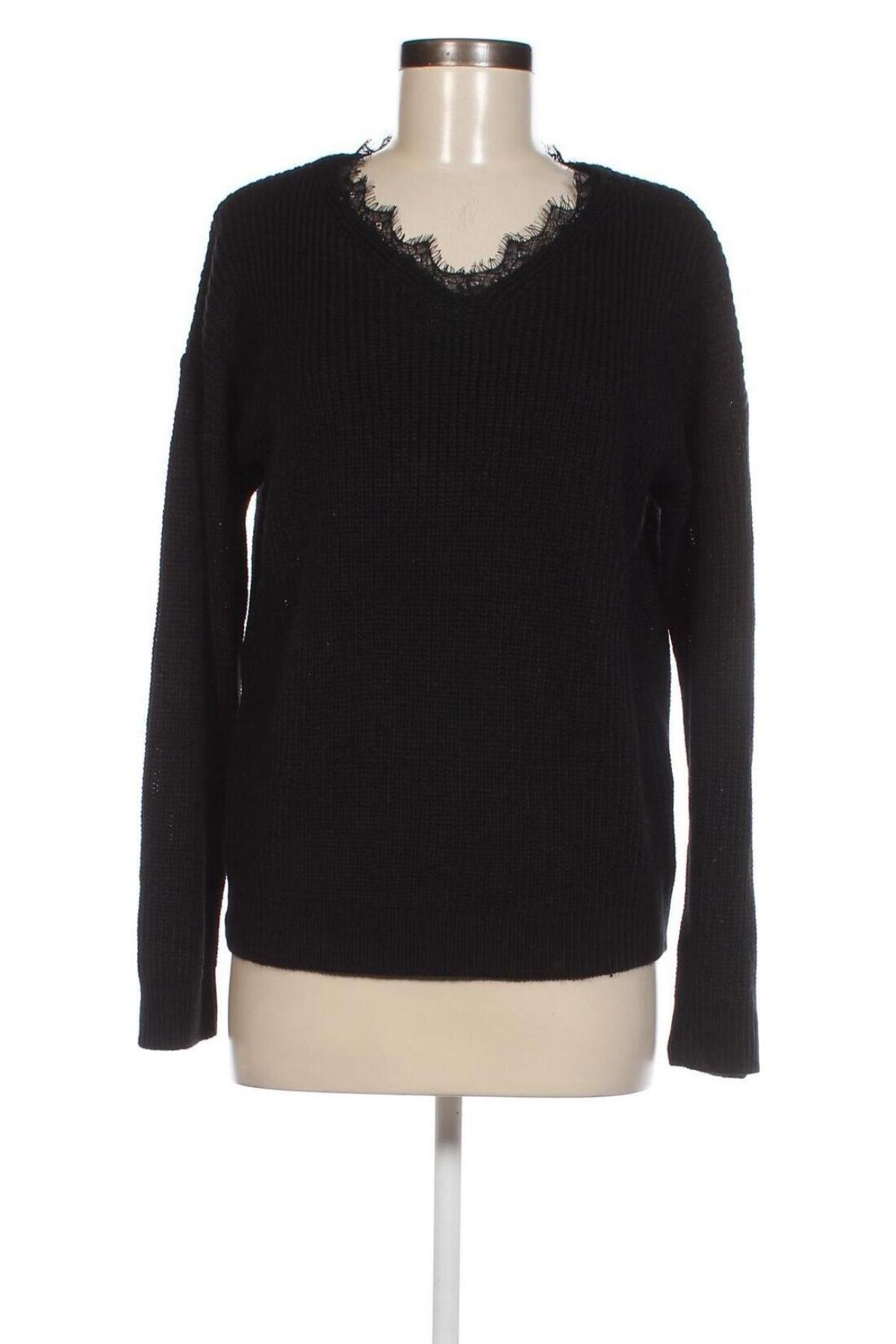 Дамски пуловер SHEIN, Размер S, Цвят Черен, Цена 7,83 лв.