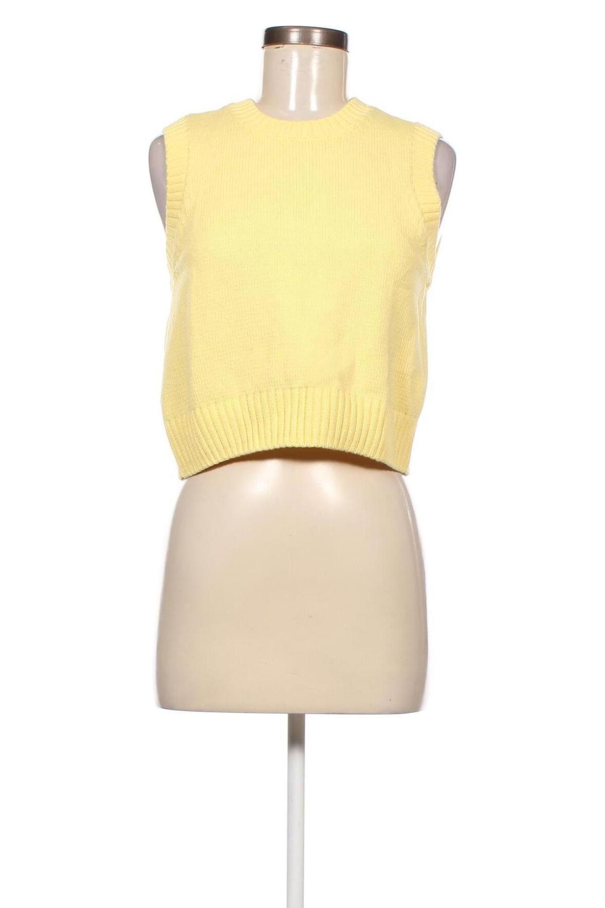 Дамски пуловер Sinsay, Размер M, Цвят Жълт, Цена 11,04 лв.