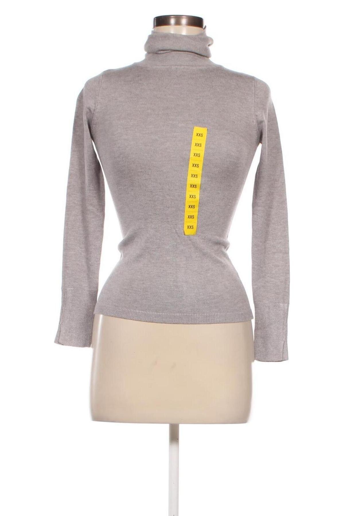 Дамски пуловер Sinsay, Размер XXS, Цвят Сив, Цена 45,86 лв.