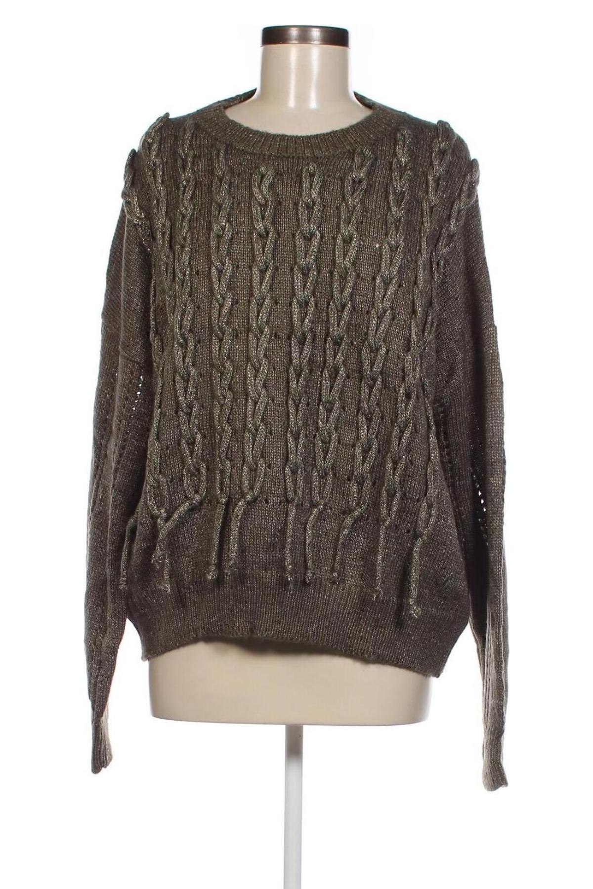 Дамски пуловер Smash, Размер XL, Цвят Зелен, Цена 11,50 лв.