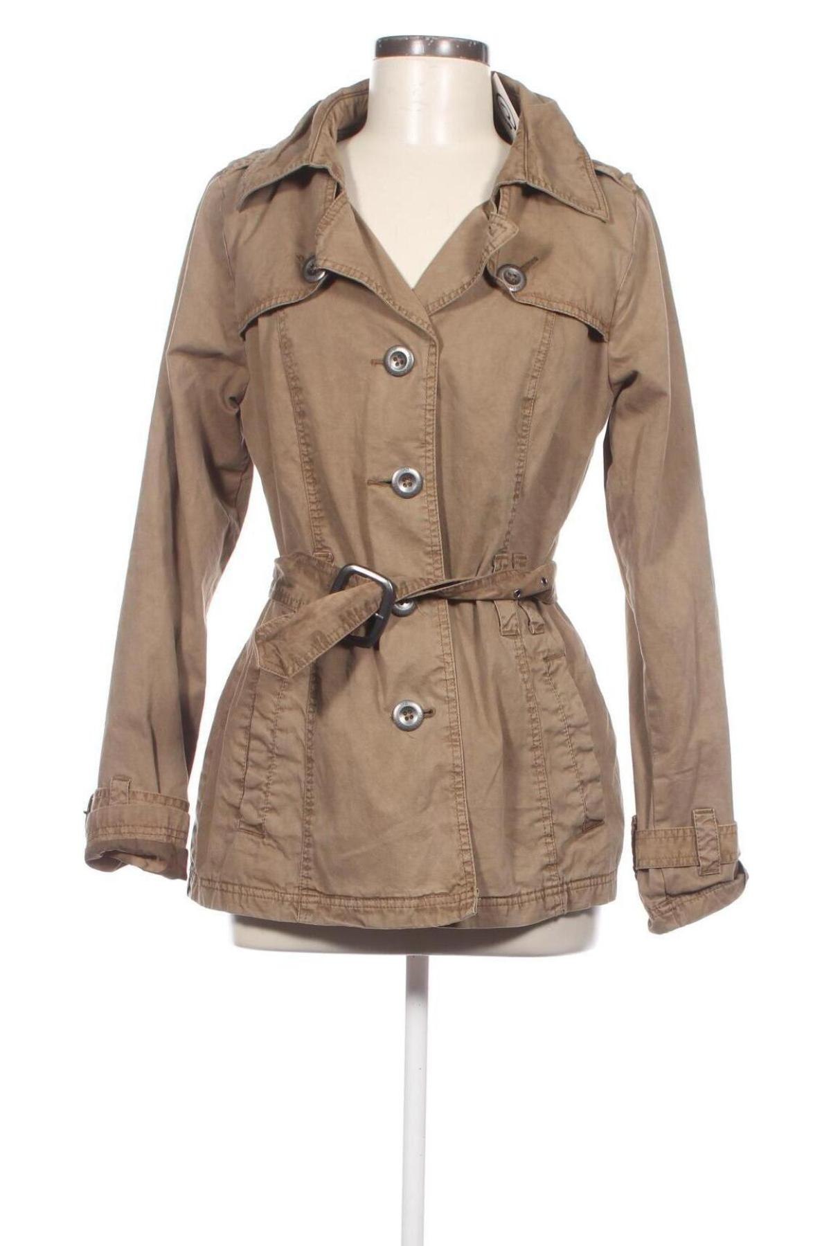 Damen Trenchcoat Multiblu, Größe S, Farbe Beige, Preis 7,83 €