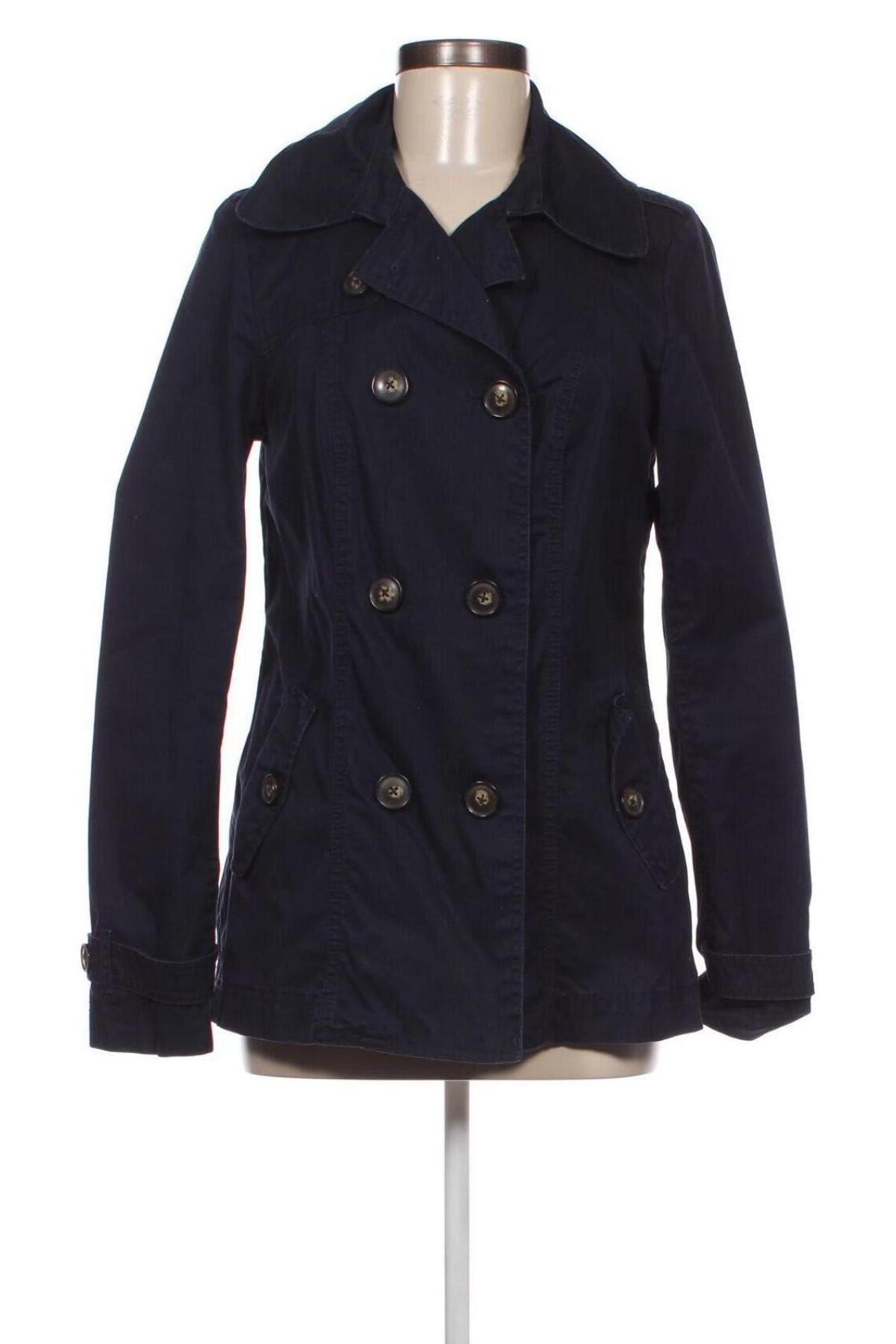 Damen Trenchcoat S.Oliver, Größe S, Farbe Blau, Preis 38,30 €