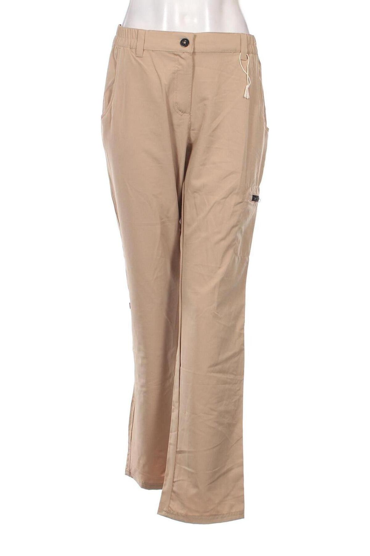 Damen Sporthose NEWCENTIAL, Größe L, Farbe Beige, Preis 31,68 €