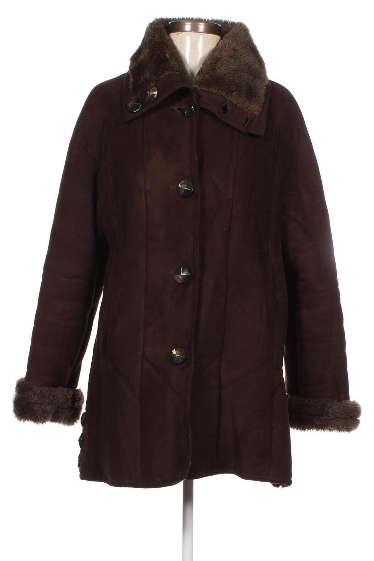 Palton de femei, Mărime XL, Culoare Maro, Preț 180,18 Lei