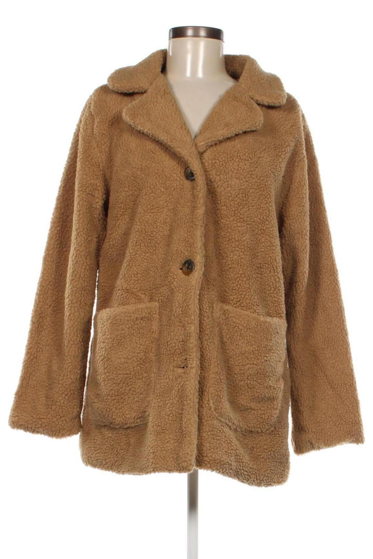 Дамско палто, Размер M, Цвят Кафяв, Цена 37,45 лв.