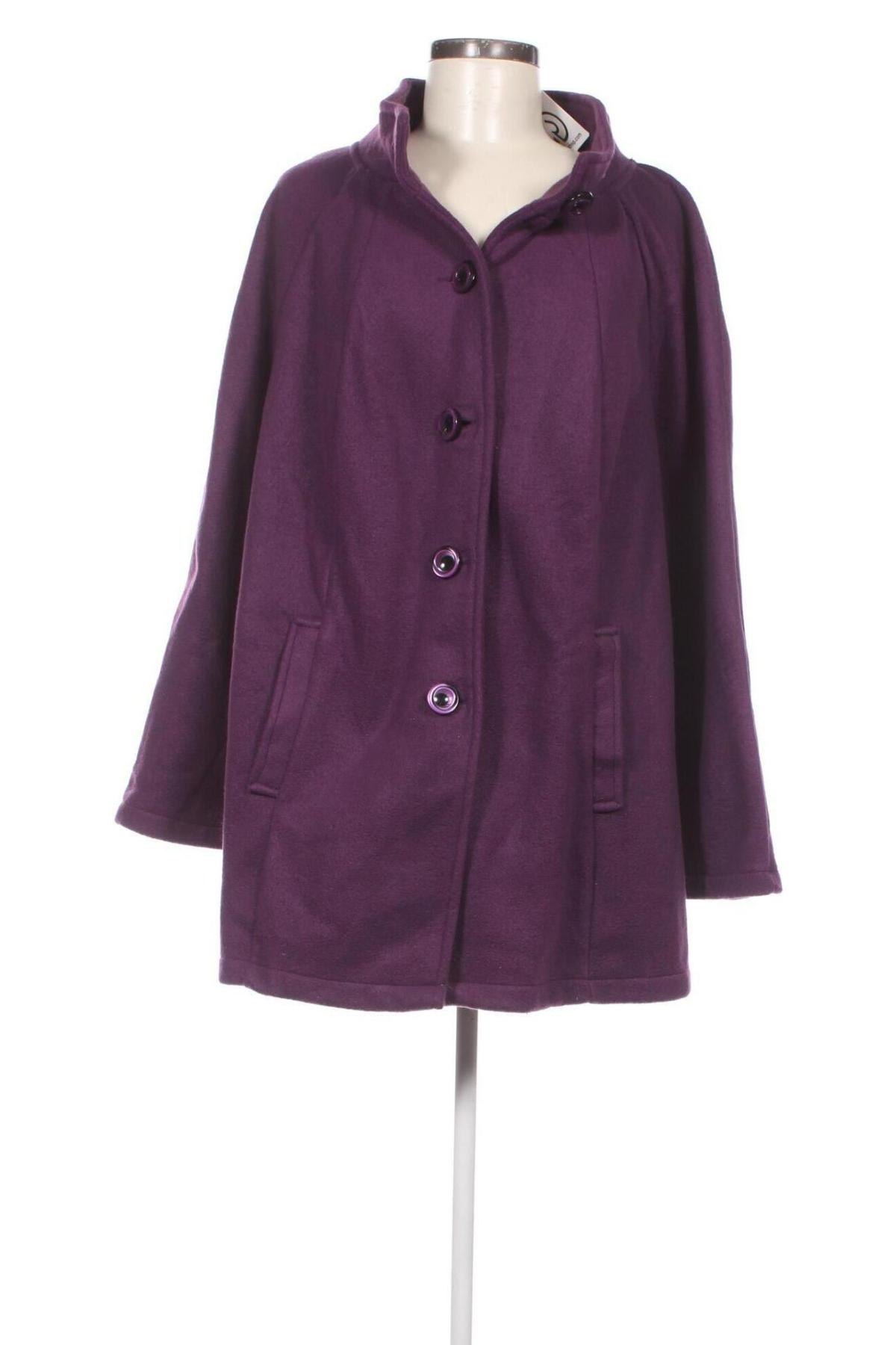 Γυναικείο παλτό, Μέγεθος XL, Χρώμα Βιολετί, Τιμή 9,85 €