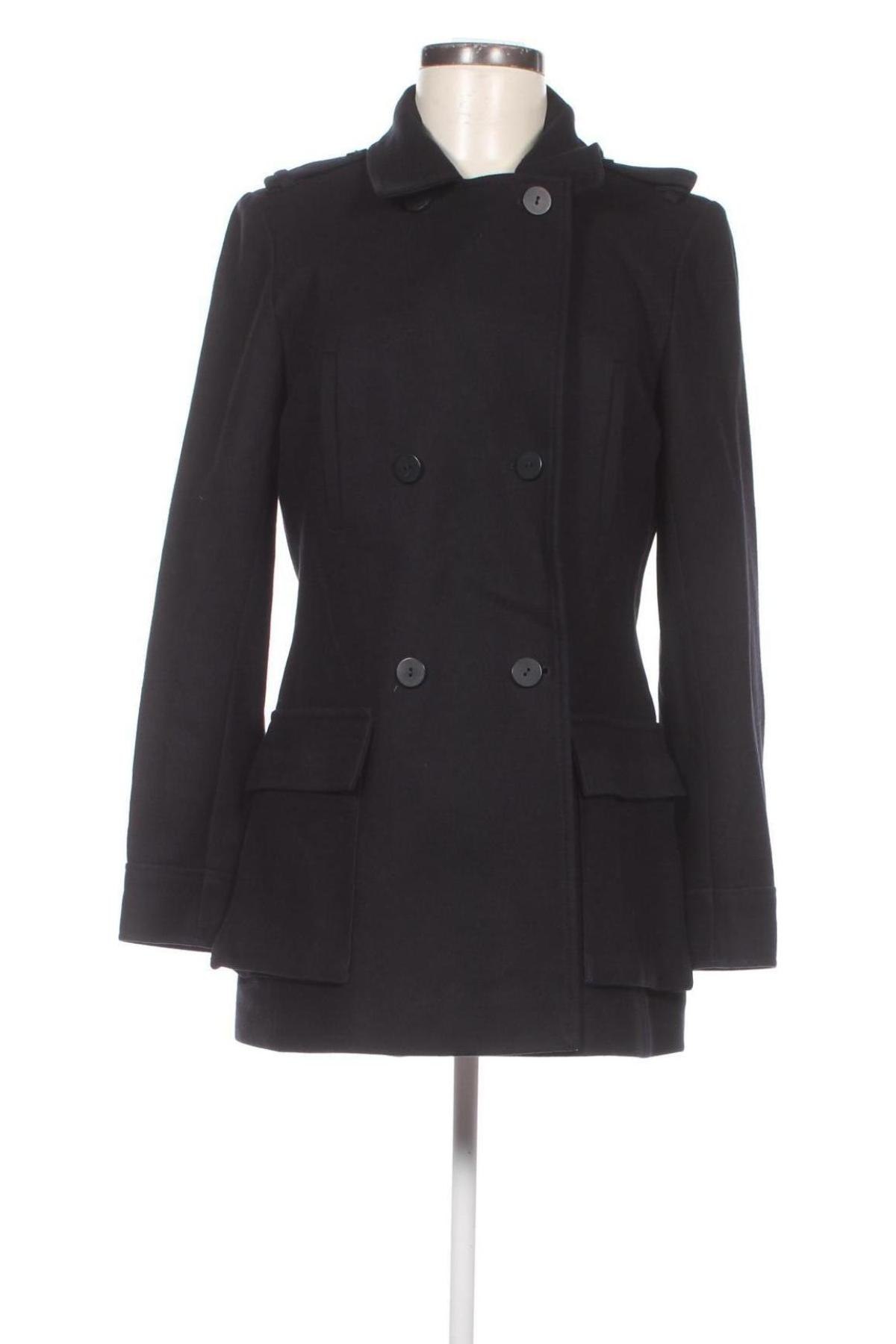 Дамско палто Bensimon, Размер M, Цвят Черен, Цена 36,60 лв.