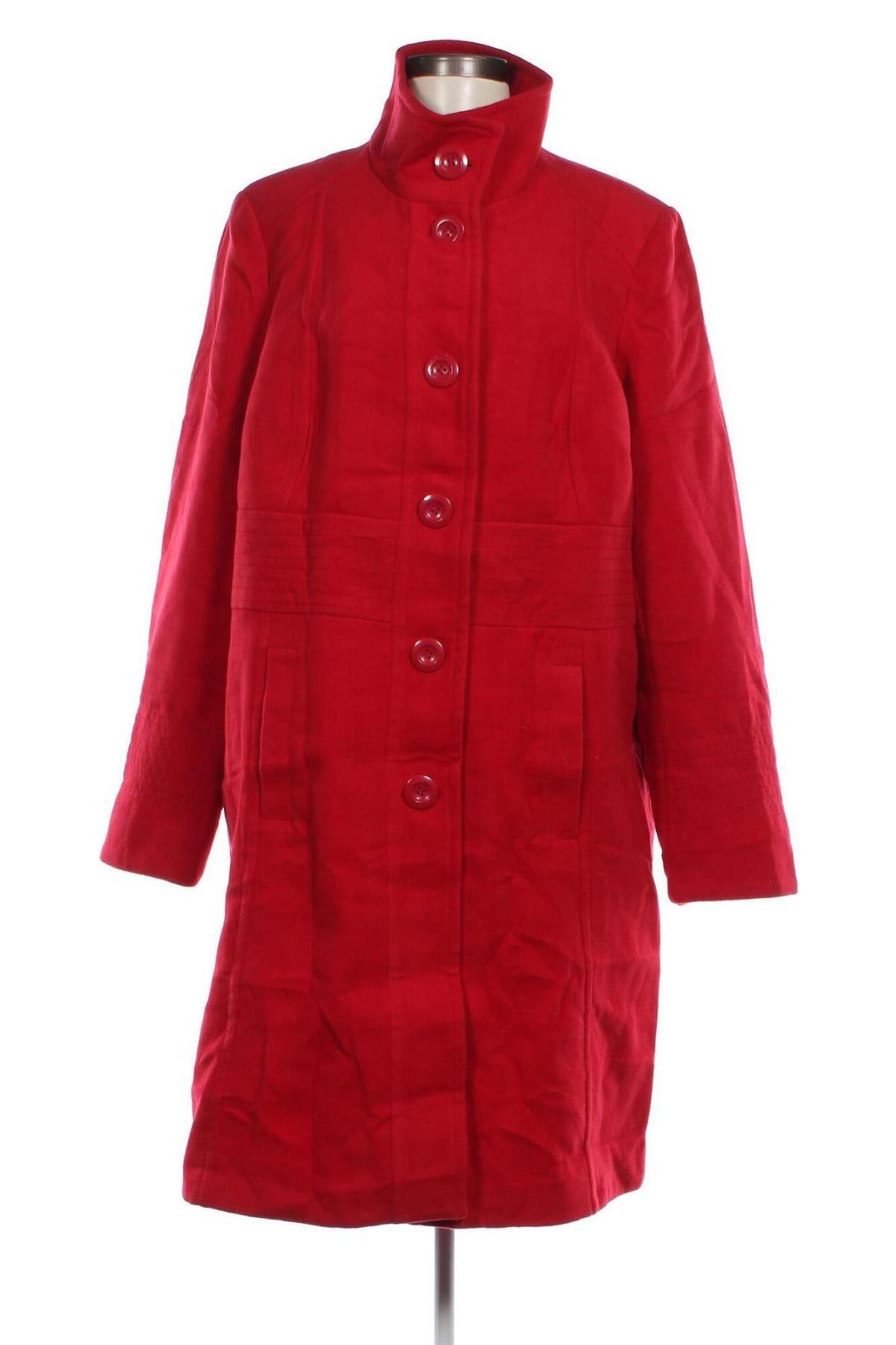 Дамско палто Cellbes, Размер XXL, Цвят Червен, Цена 64,00 лв.