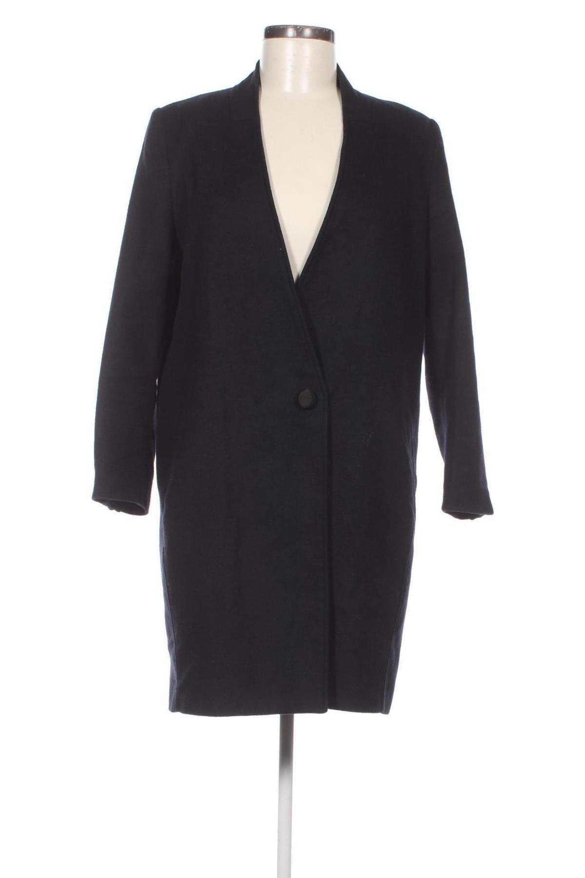 Γυναικείο παλτό Mango, Μέγεθος S, Χρώμα Μπλέ, Τιμή 23,13 €