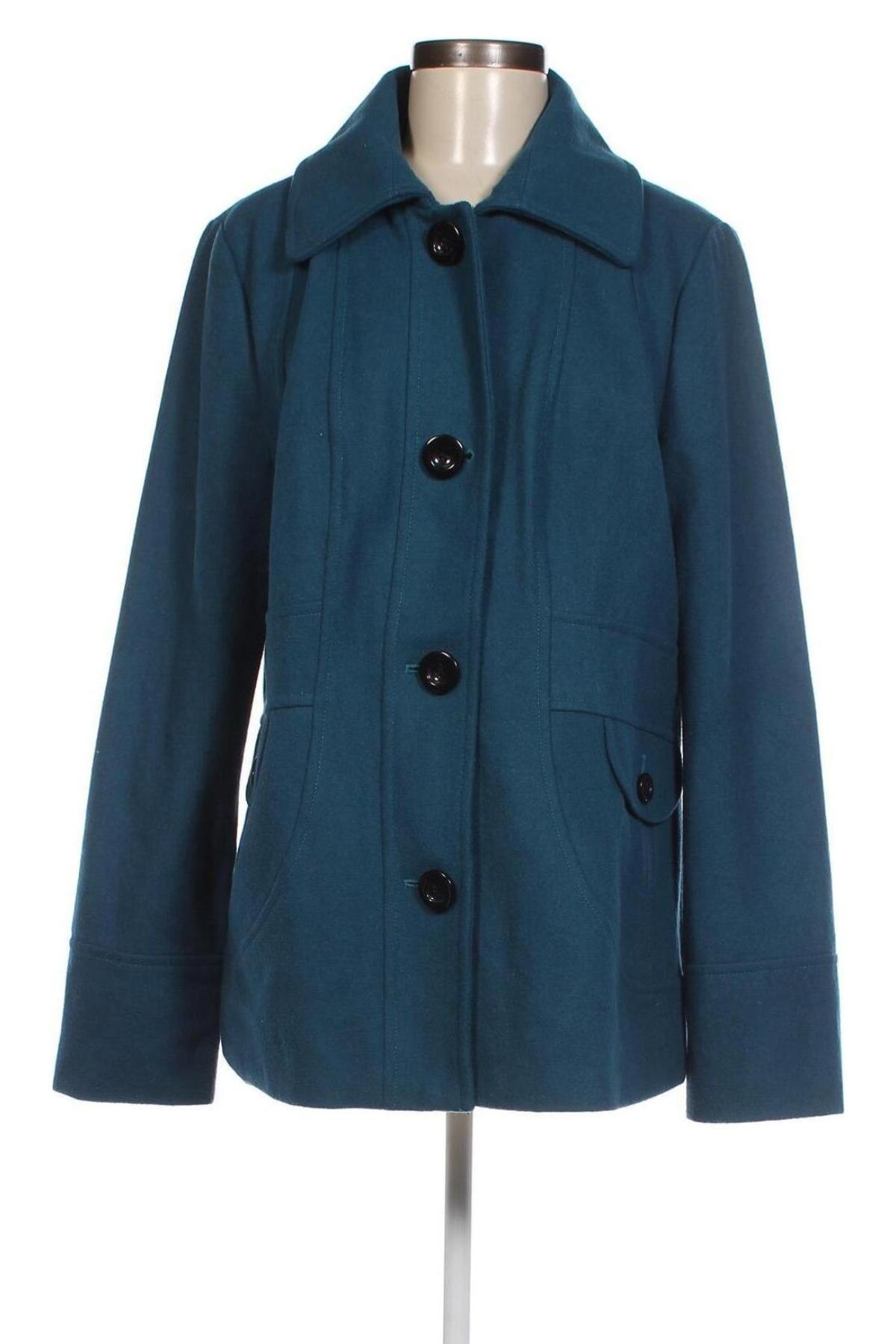 Palton de femei Yessica, Mărime XL, Culoare Albastru, Preț 80,95 Lei