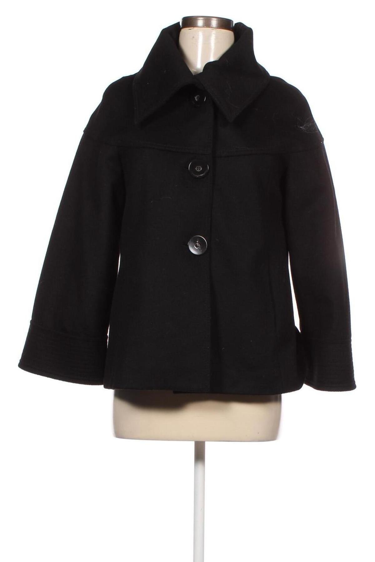 Γυναικείο παλτό Zara, Μέγεθος M, Χρώμα Μαύρο, Τιμή 14,03 €