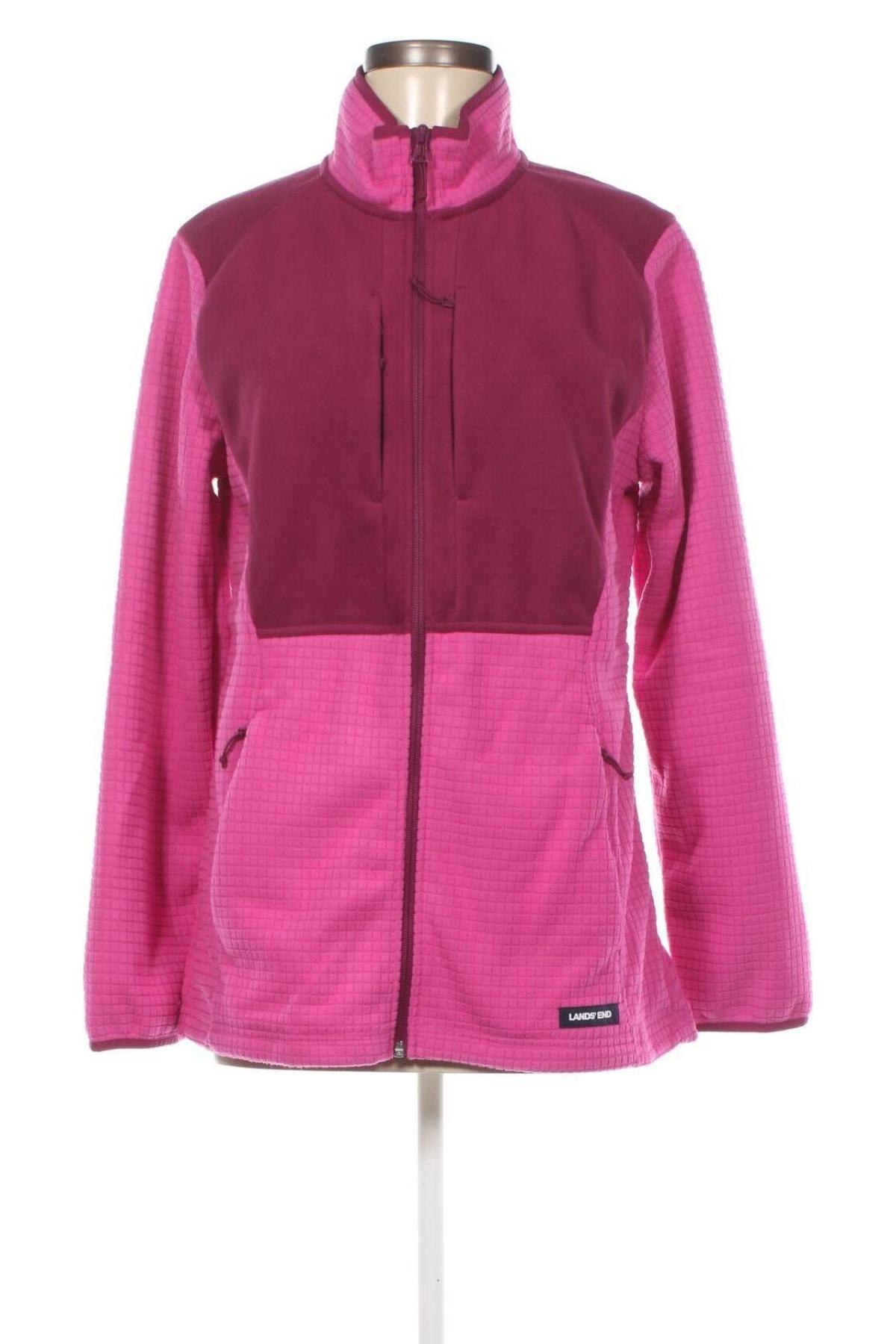 Damen Fleece Oberteil  Lands' End, Größe M, Farbe Rosa, Preis 31,96 €