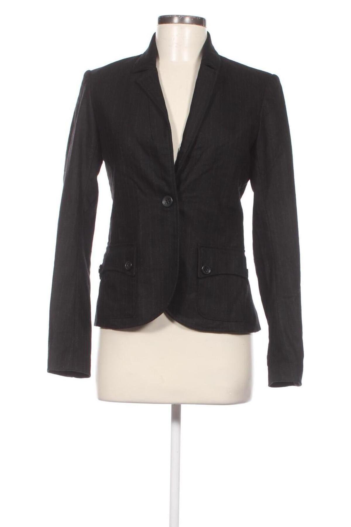 Дамско сако BZR Bruuns Bazaar, Размер M, Цвят Черен, Цена 19,10 лв.