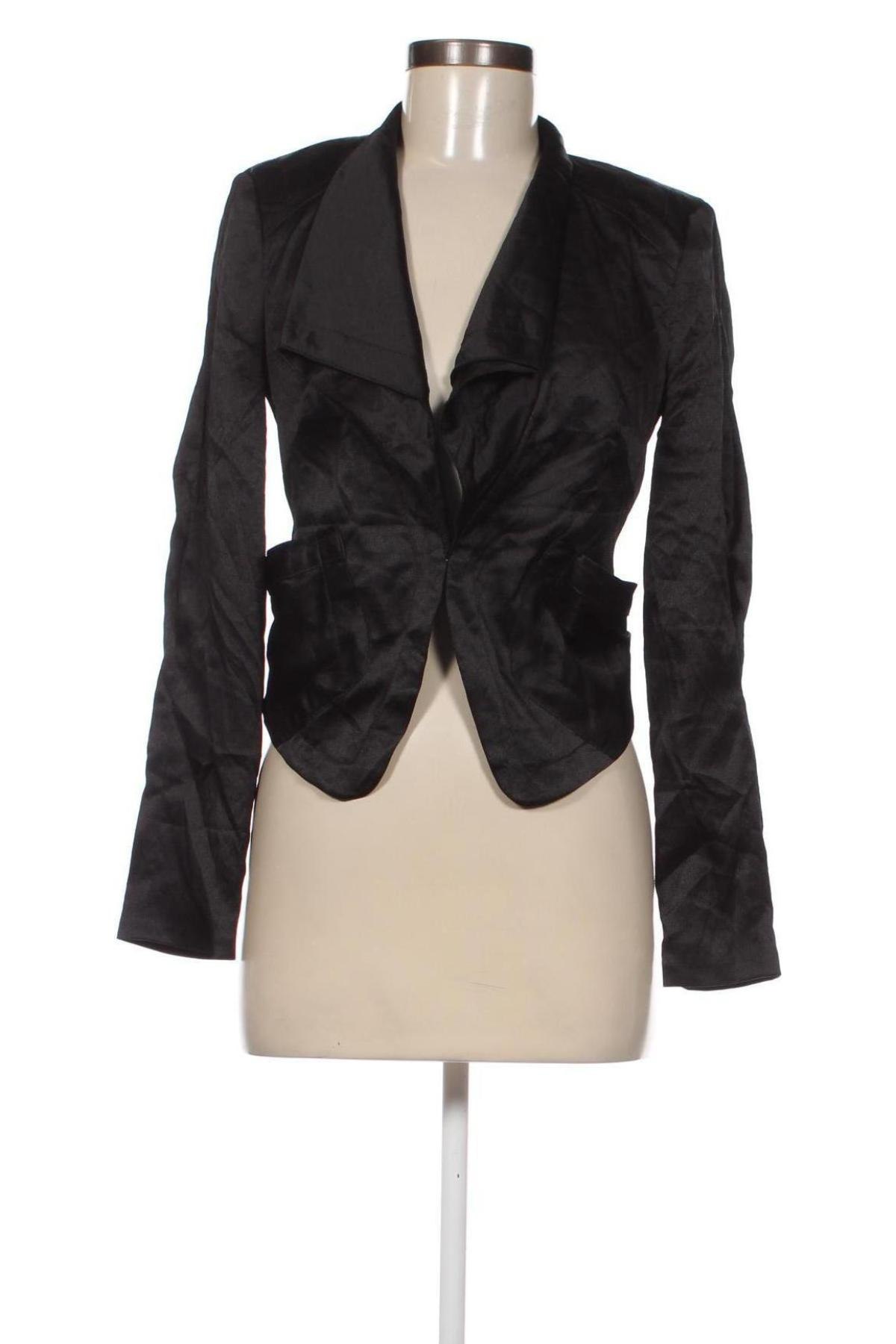 Γυναικείο σακάκι Bebe, Μέγεθος XS, Χρώμα Μαύρο, Τιμή 7,52 €