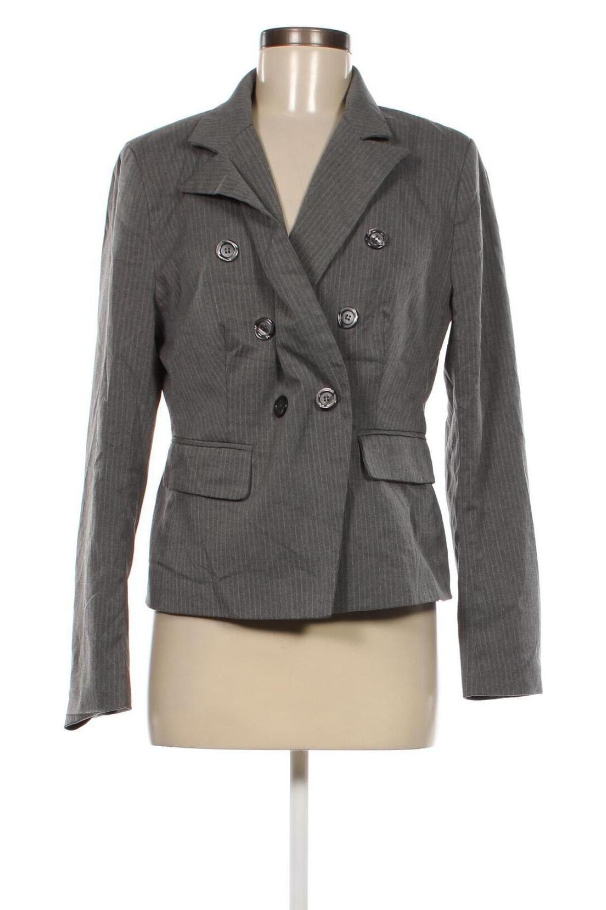 Damen Blazer Heine, Größe L, Farbe Grau, Preis € 2,09