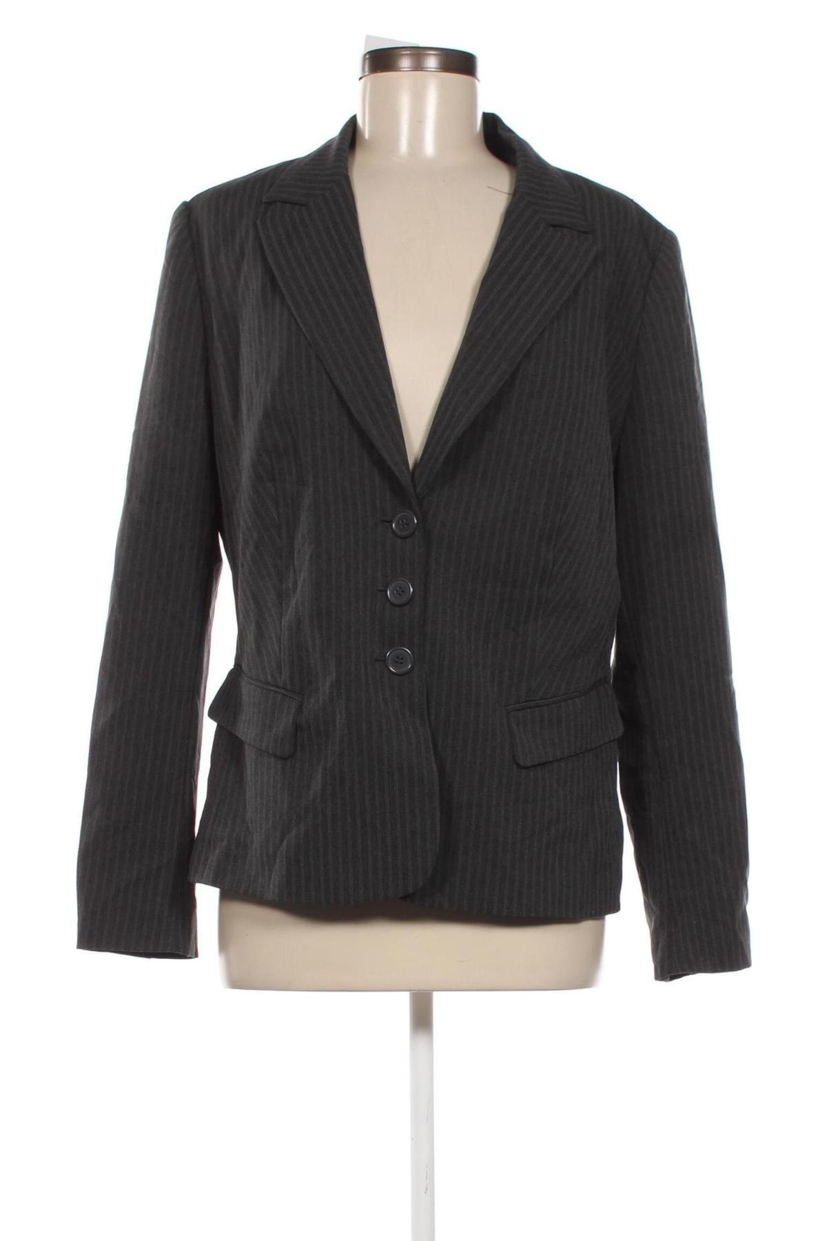 Damen Blazer Laura Scott, Größe L, Farbe Grau, Preis 4,59 €