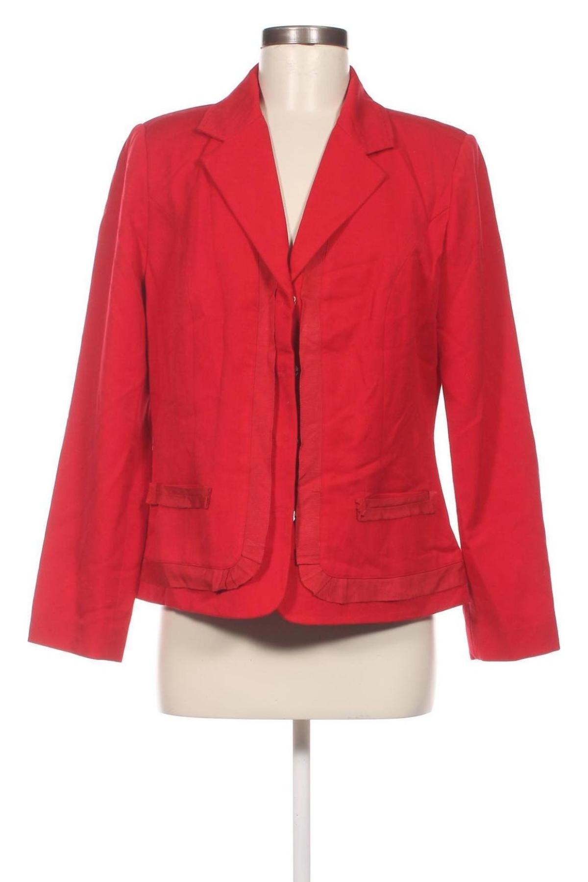 Γυναικείο σακάκι Liz Jordan, Μέγεθος XL, Χρώμα Κόκκινο, Τιμή 26,60 €
