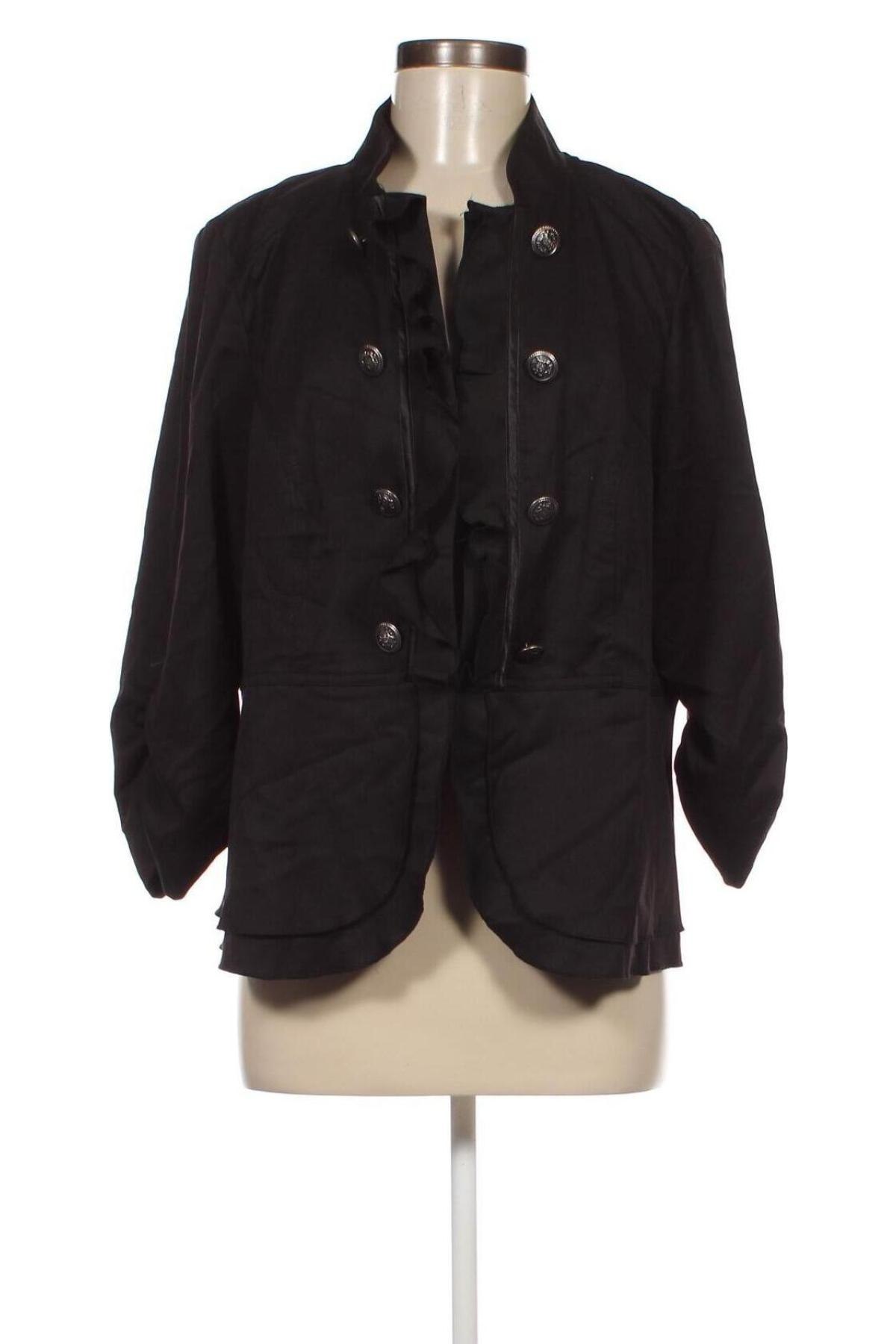 Γυναικείο σακάκι Maurices, Μέγεθος S, Χρώμα Μαύρο, Τιμή 2,45 €