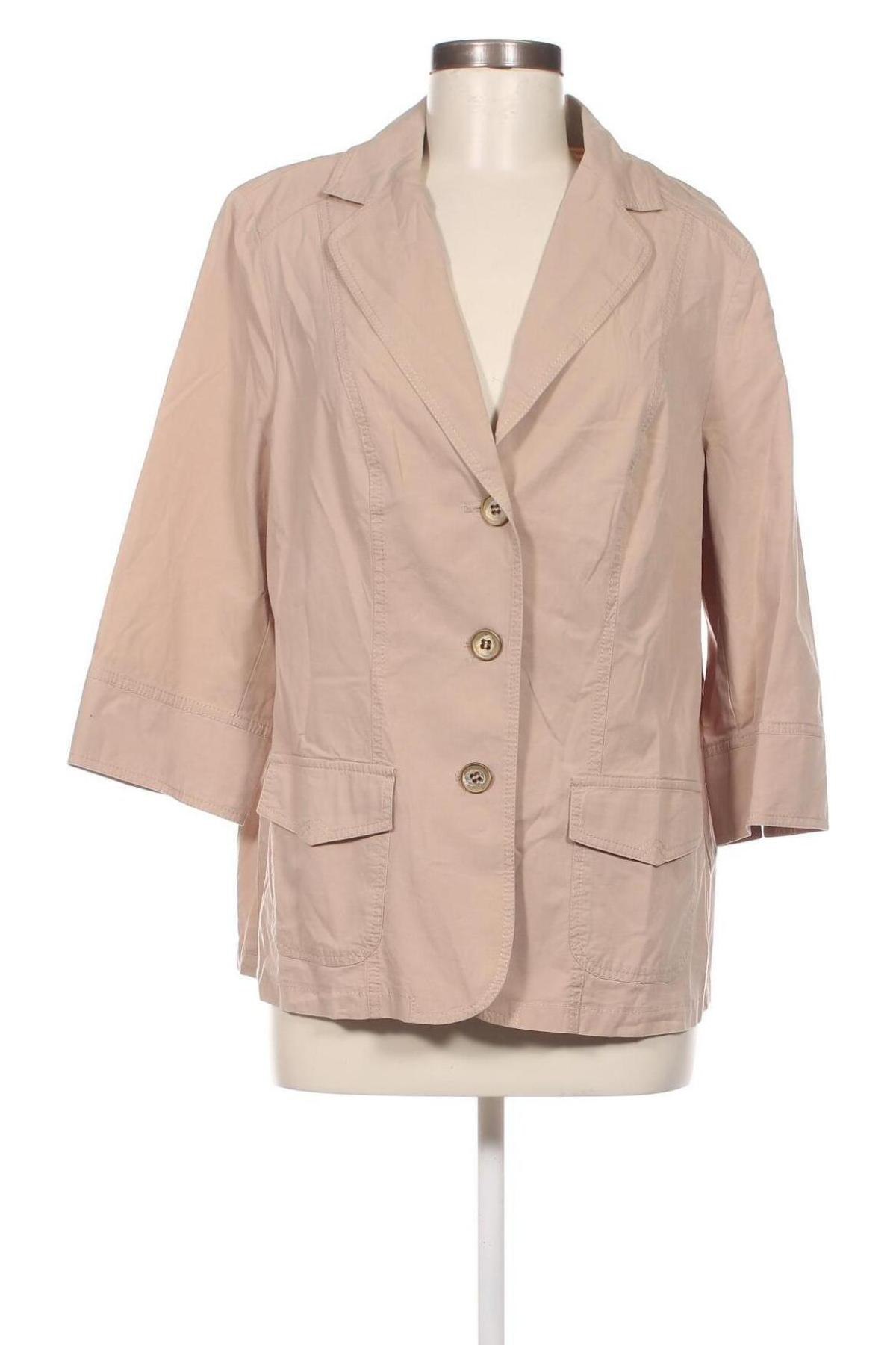 Γυναικείο σακάκι Mona, Μέγεθος XL, Χρώμα  Μπέζ, Τιμή 26,60 €