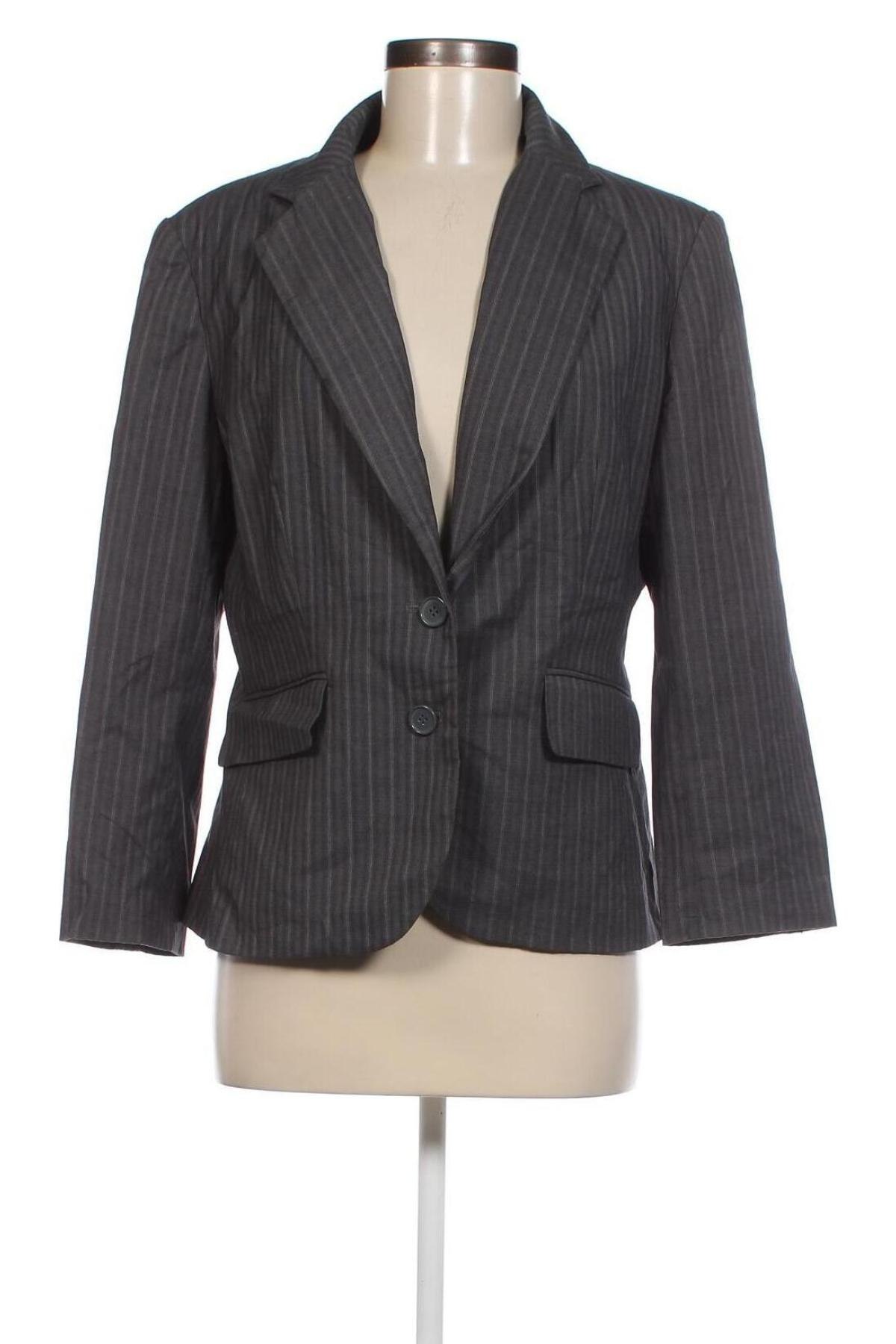 Damen Blazer New York & Company, Größe M, Farbe Grau, Preis 3,89 €