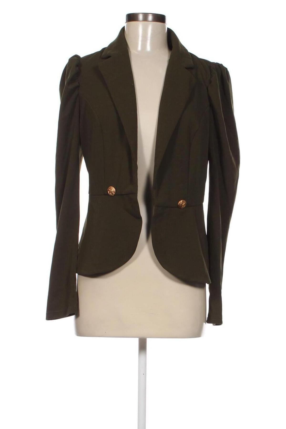 Дамско сако SHEIN, Размер M, Цвят Зелен, Цена 44,00 лв.