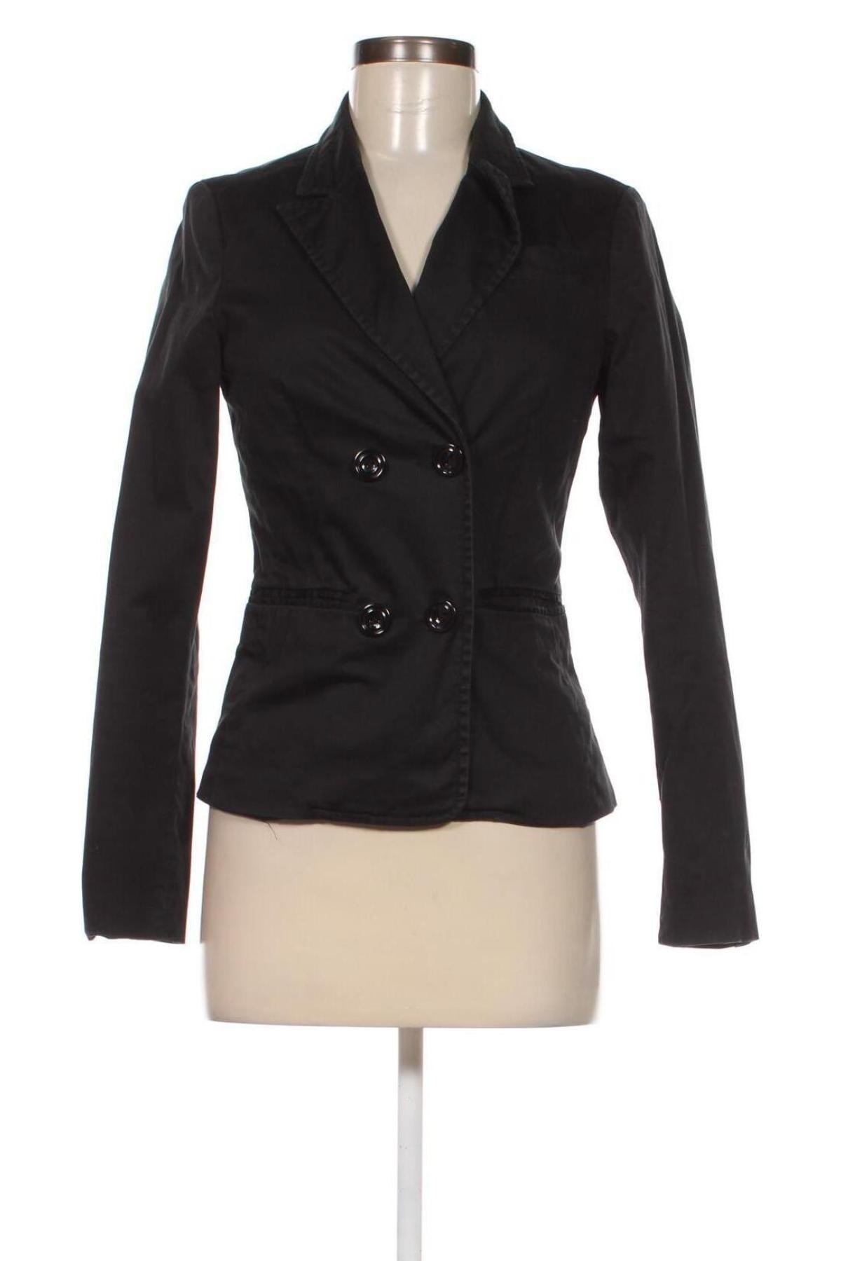 Γυναικείο σακάκι Silvian Heach, Μέγεθος M, Χρώμα Μαύρο, Τιμή 4,97 €