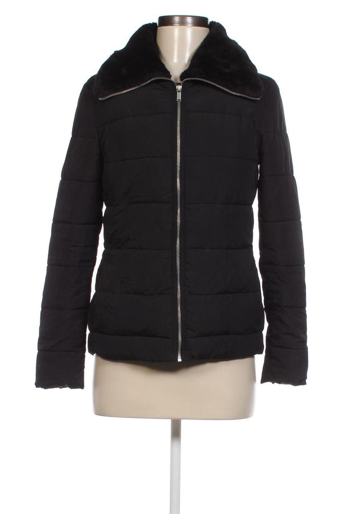 Γυναικείο μπουφάν H&M Divided, Μέγεθος XS, Χρώμα Μαύρο, Τιμή 12,56 €
