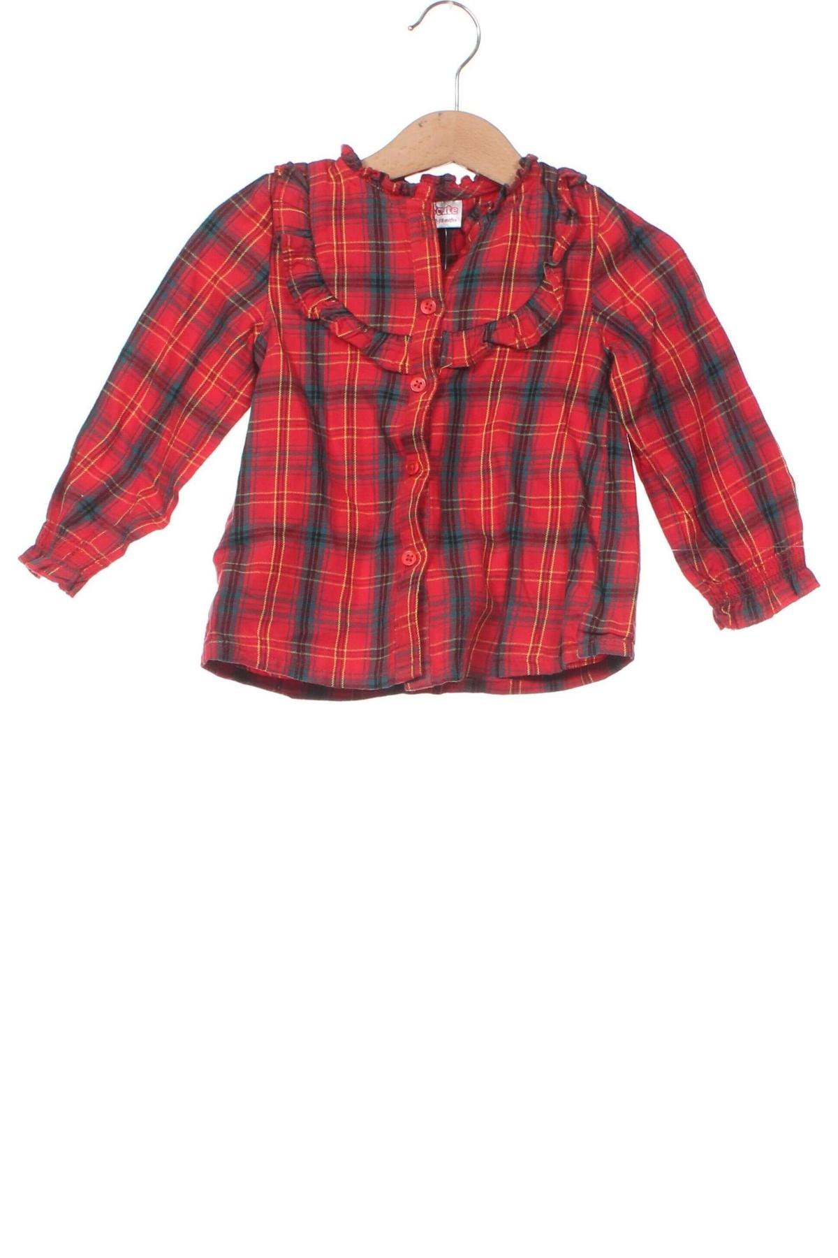 Детска риза, Размер 12-18m/ 80-86 см, Цвят Червен, Цена 9,80 лв.