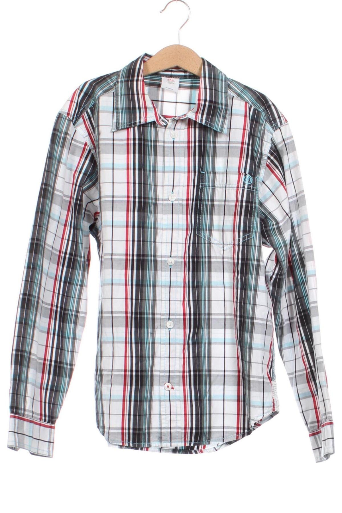 Детска риза S.Oliver, Размер 10-11y/ 146-152 см, Цвят Многоцветен, Цена 4,50 лв.