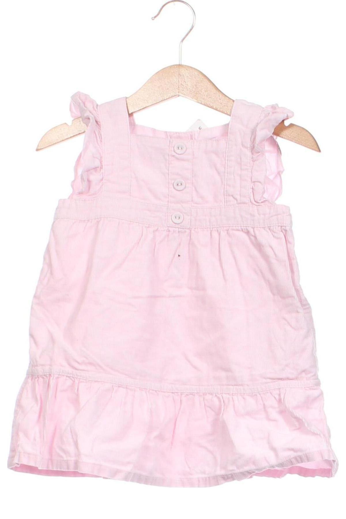 Dziecięca sukienka H&M, Rozmiar 12-18m/ 80-86 cm, Kolor Różowy, Cena 89,56 zł