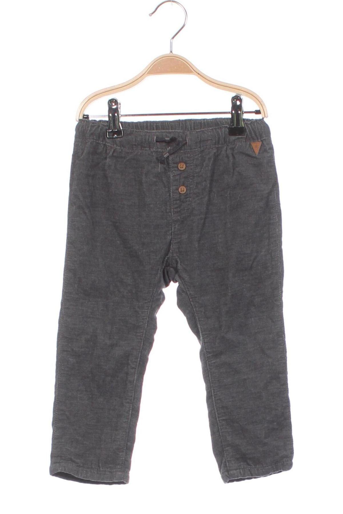 Παιδικό κοτλέ παντελόνι H&M, Μέγεθος 18-24m/ 86-98 εκ., Χρώμα Γκρί, Τιμή 8,93 €