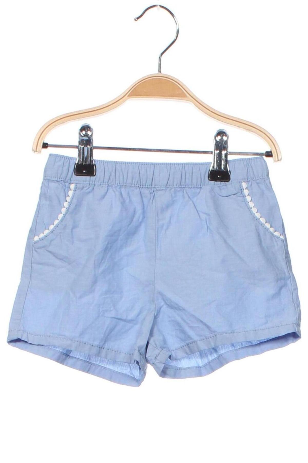 Detské krátke nohavice  H&M, Veľkosť 6-9m/ 68-74 cm, Farba Modrá, Cena  5,75 €