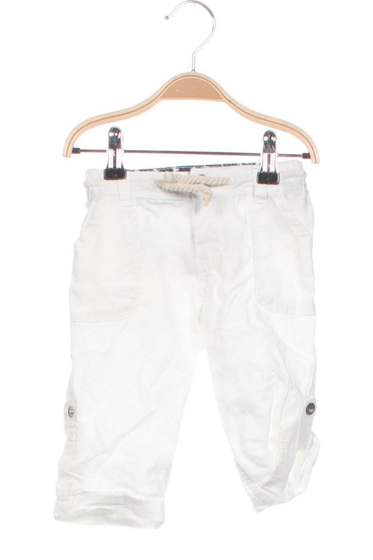 Detské nohavice  H&M L.O.G.G., Veľkosť 9-12m/ 74-80 cm, Farba Biela, Cena  13,81 €
