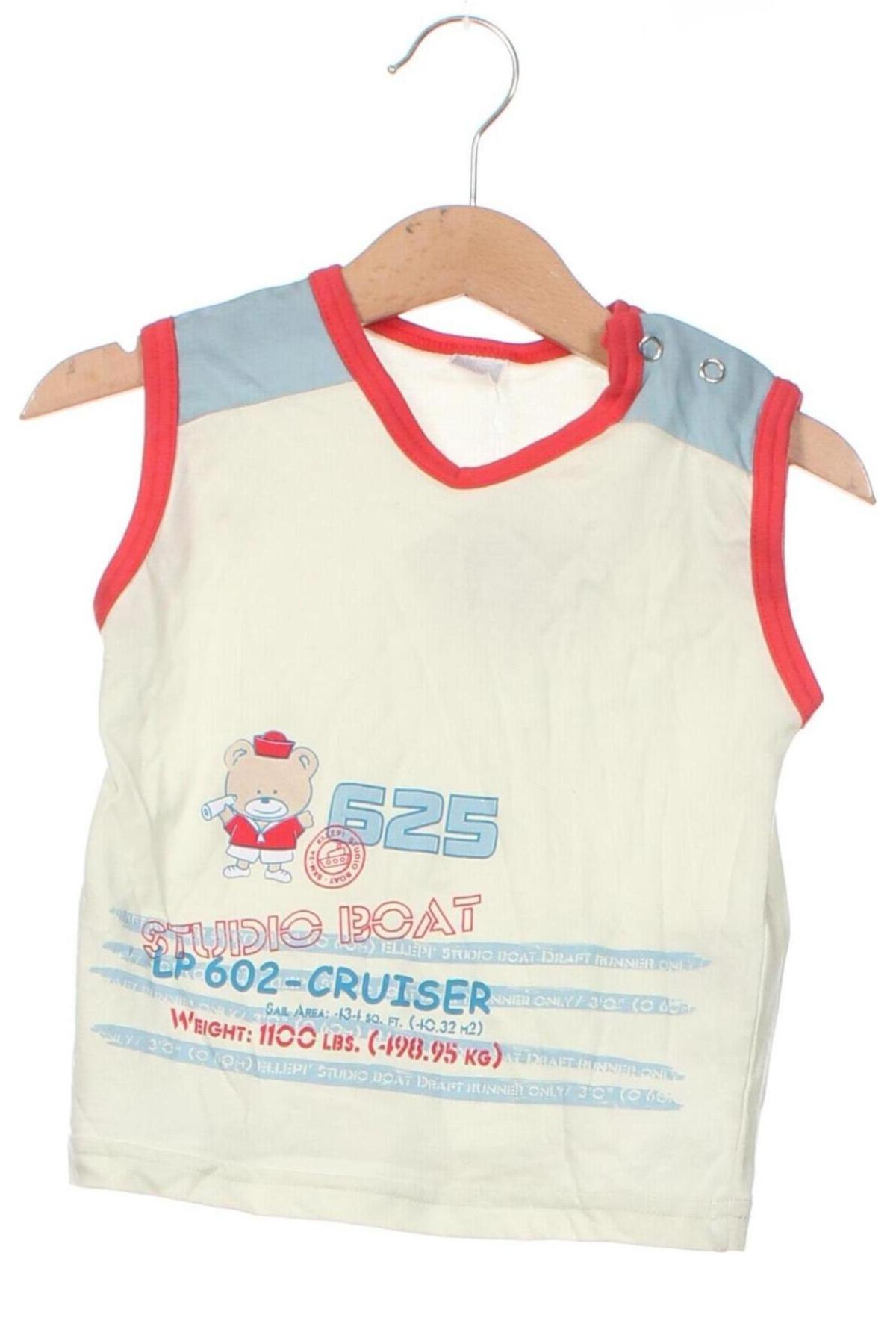 Μπλουζάκι αμάνικο παιδικό Ellepi, Μέγεθος 6-9m/ 68-74 εκ., Χρώμα Πολύχρωμο, Τιμή 5,76 €