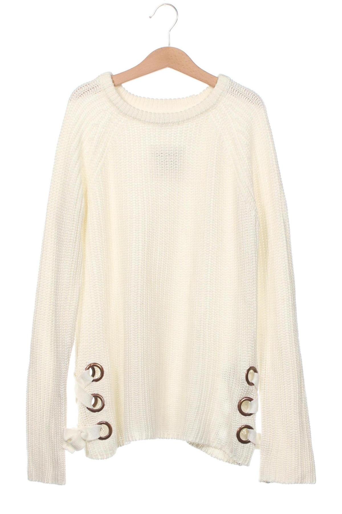 Детски пуловер Primark, Размер 13-14y/ 164-168 см, Цвят Бял, Цена 10,44 лв.