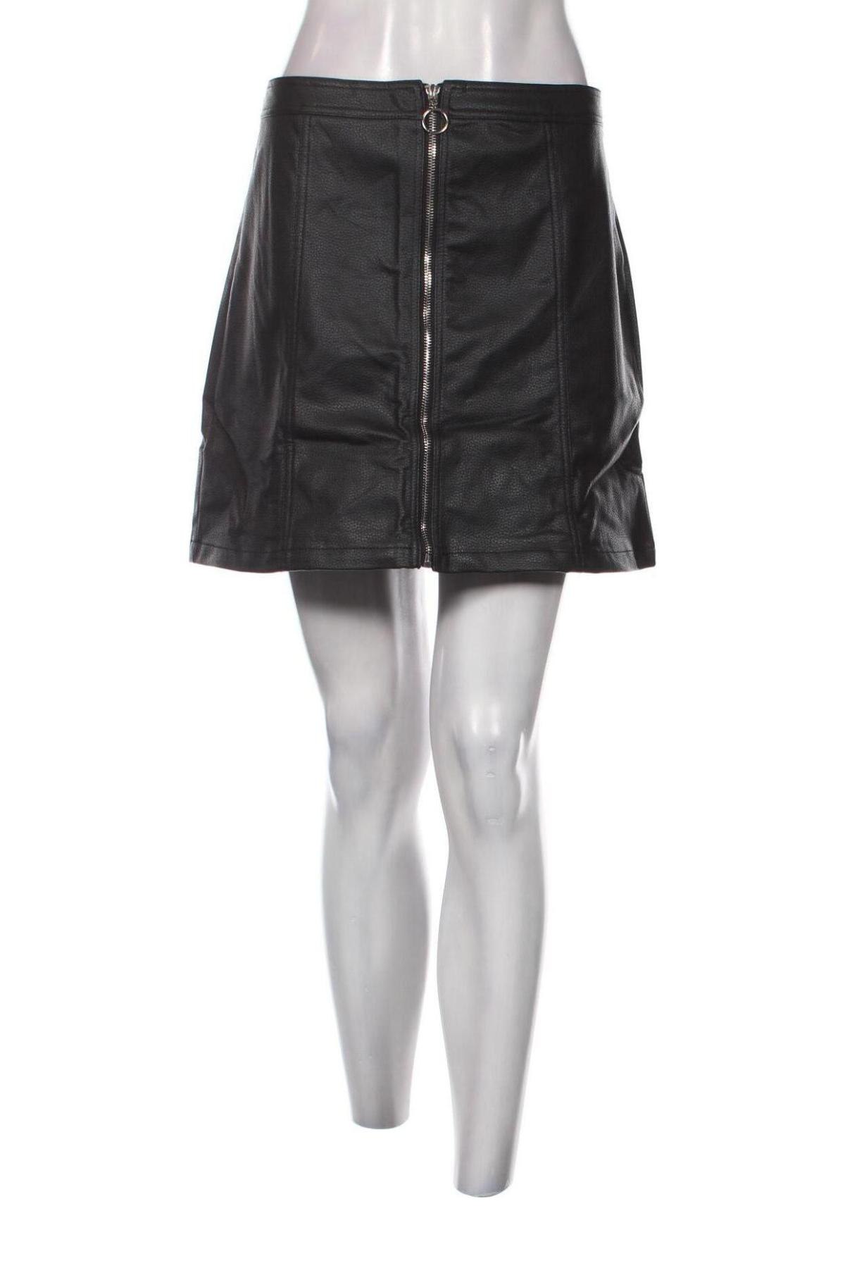 Δερμάτινη φούστα Haily`s, Μέγεθος XL, Χρώμα Μαύρο, Τιμή 4,93 €