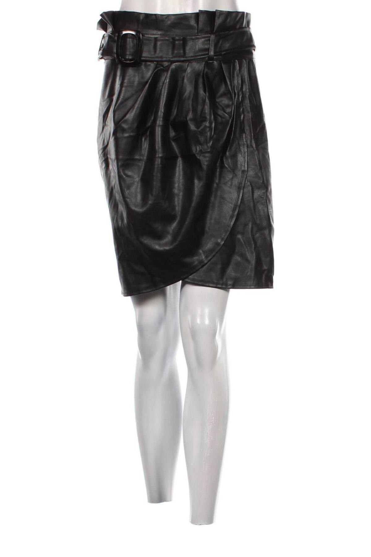 Kožená sukňa  Piazza Italia, Veľkosť L, Farba Čierna, Cena  4,03 €