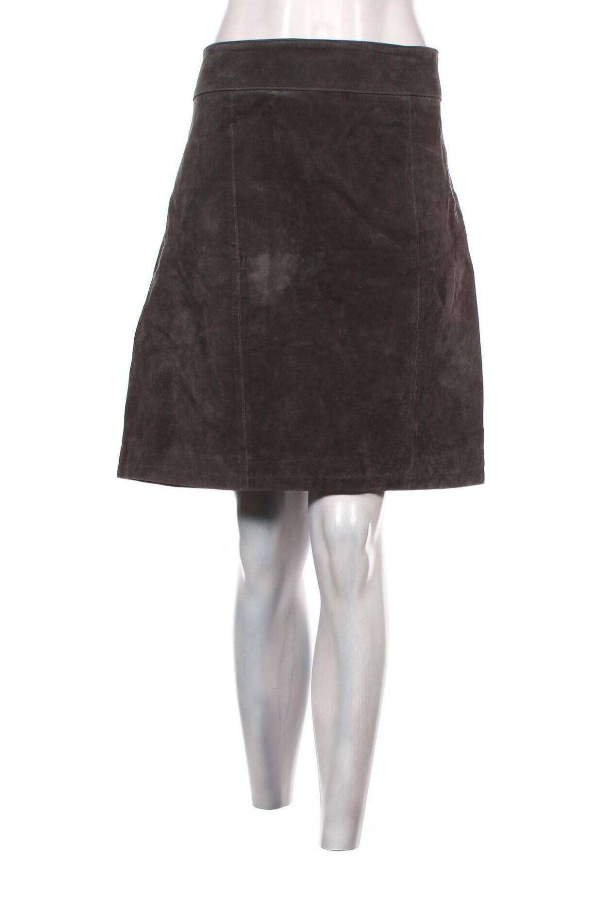 Lederrock Woman By Tchibo, Größe XL, Farbe Grau, Preis 12,11 €