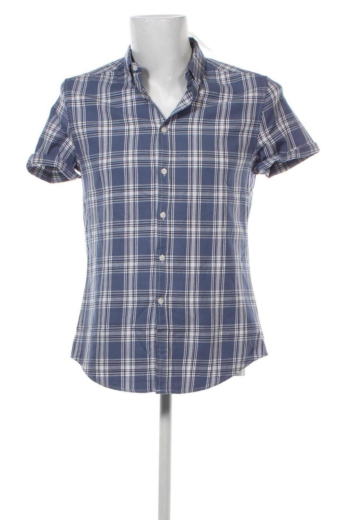 Ανδρικό πουκάμισο ASOS, Μέγεθος S, Χρώμα Μπλέ, Τιμή 7,05 €