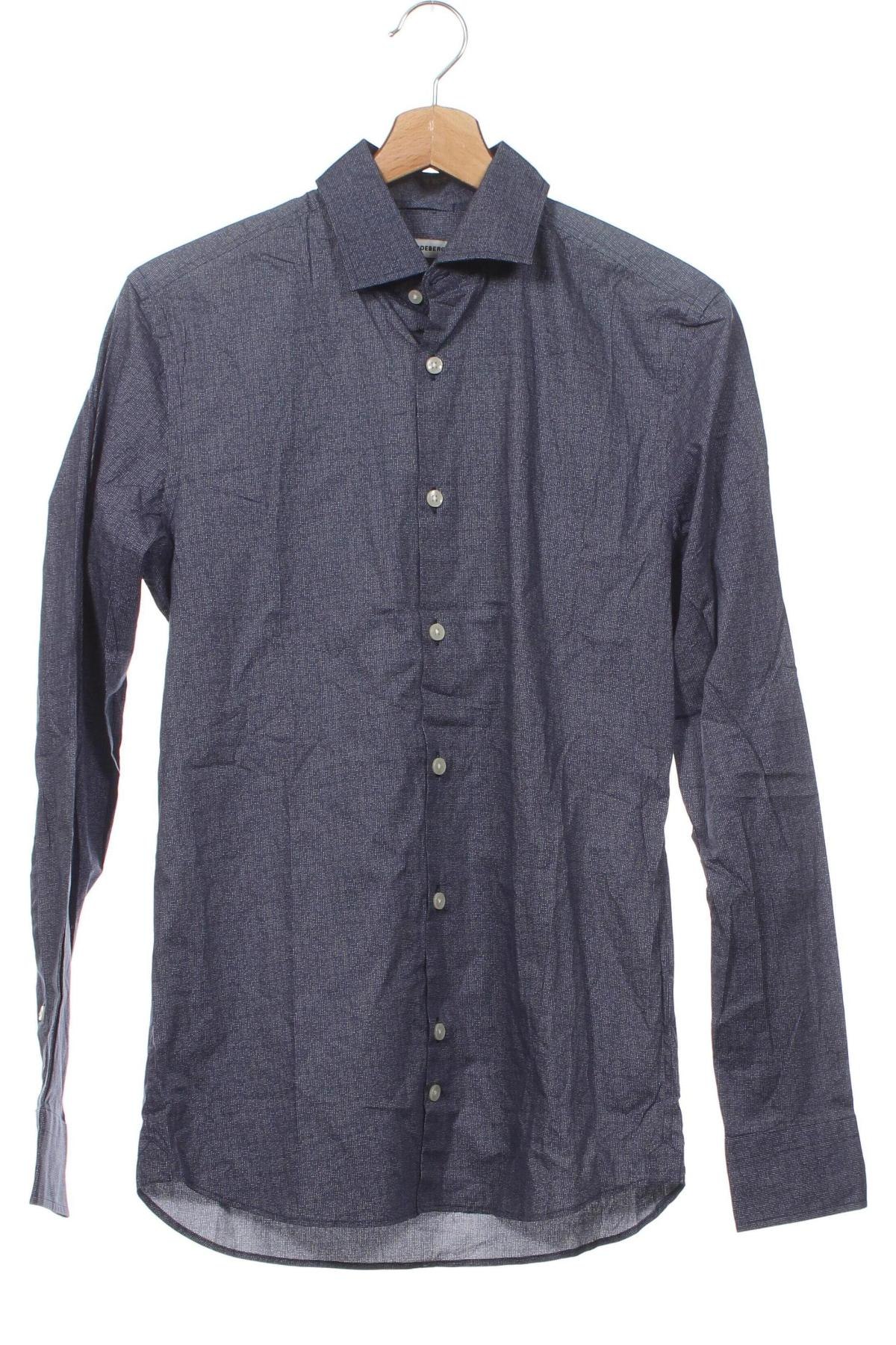 Ανδρικό πουκάμισο J.Lindeberg, Μέγεθος XS, Χρώμα Μπλέ, Τιμή 11,60 €