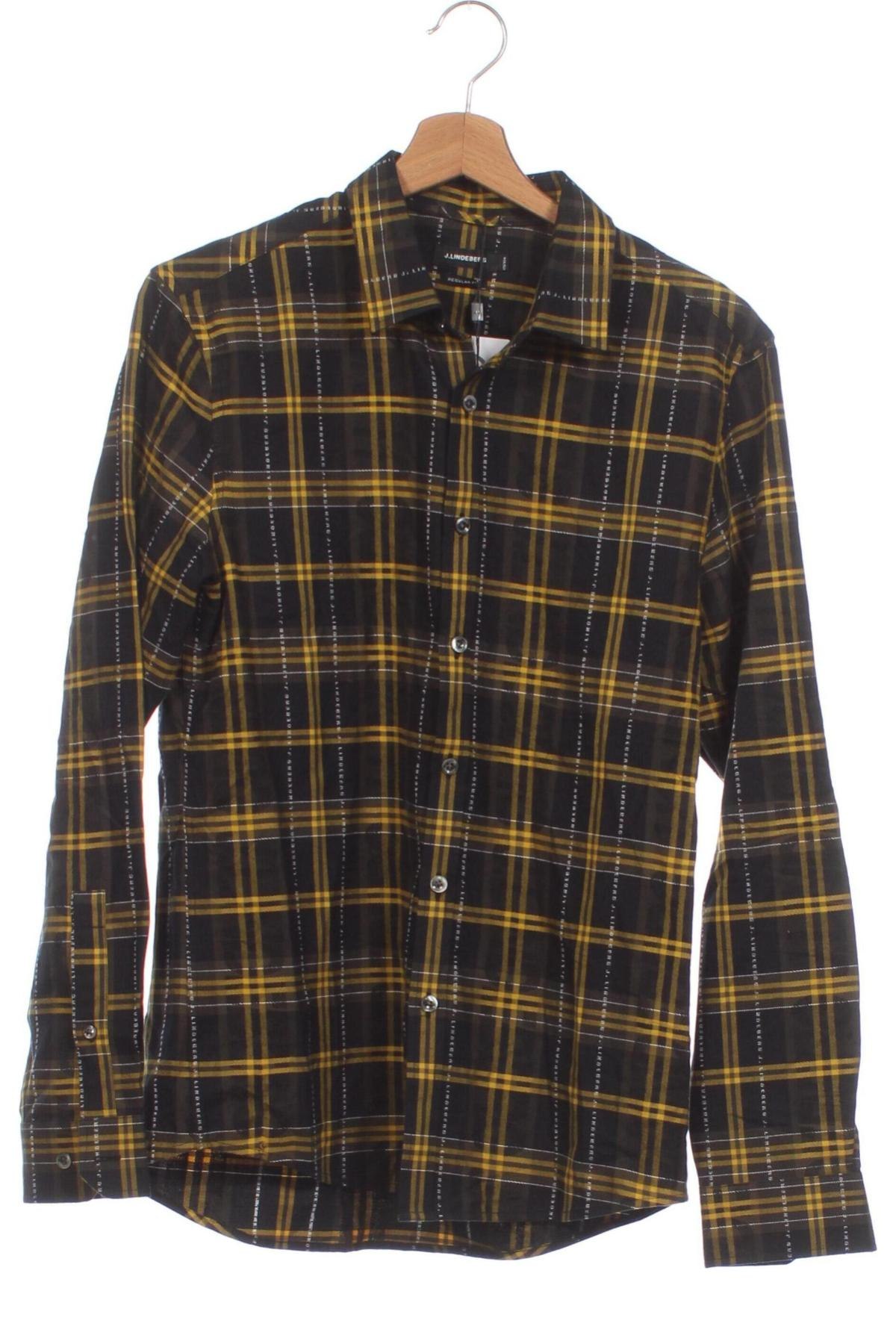 Ανδρικό πουκάμισο J.Lindeberg, Μέγεθος S, Χρώμα Πολύχρωμο, Τιμή 21,65 €