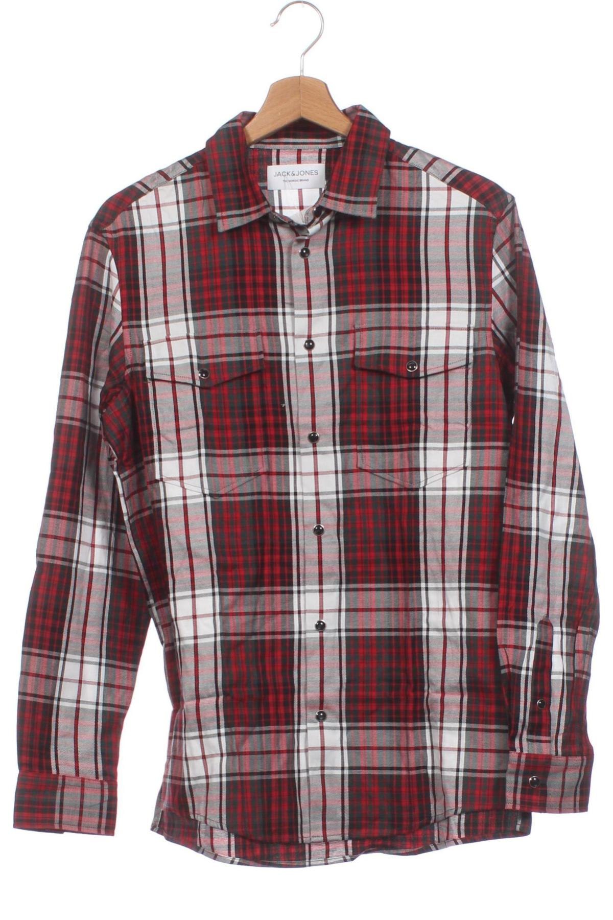 Ανδρικό πουκάμισο Jack & Jones, Μέγεθος XS, Χρώμα Πολύχρωμο, Τιμή 4,91 €